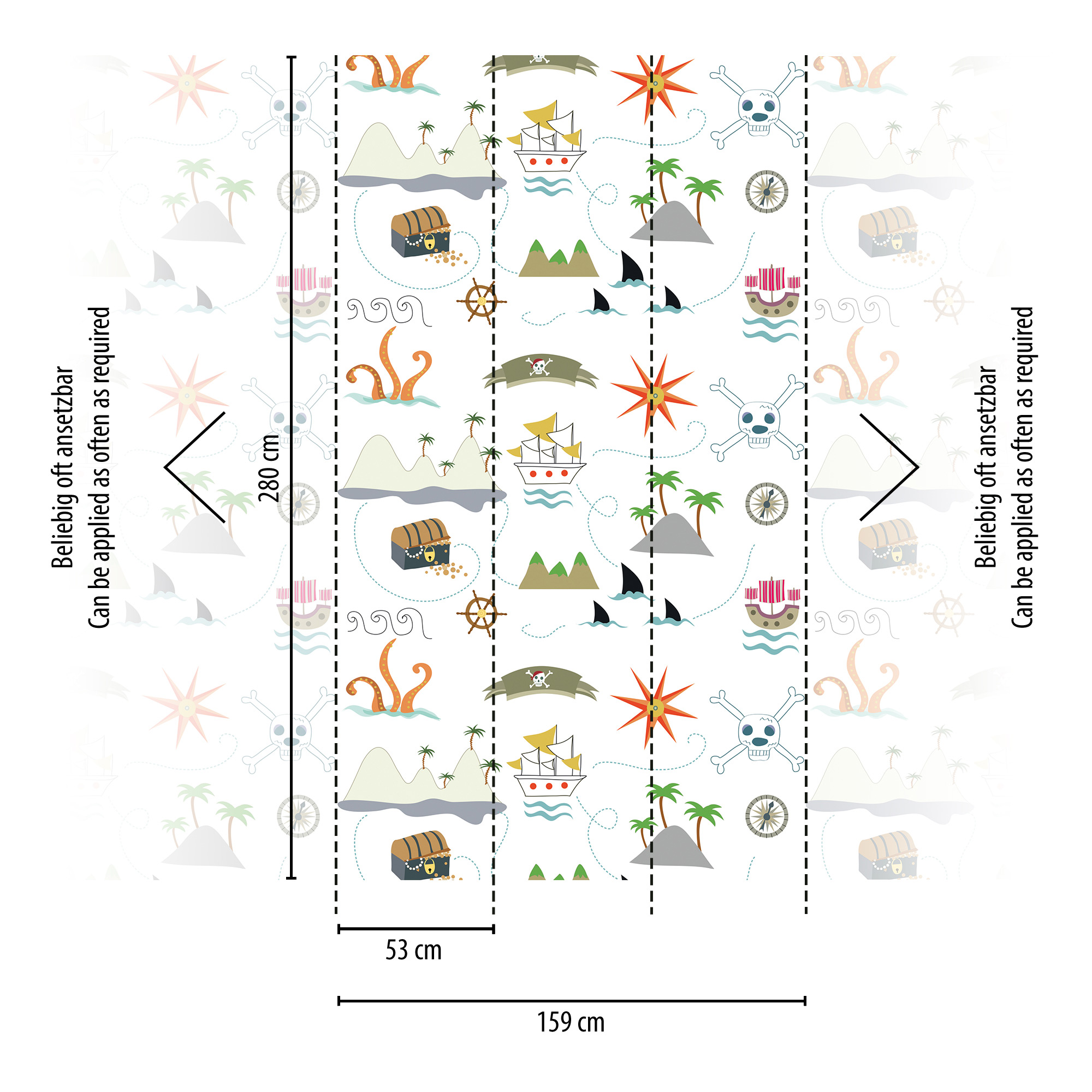 Livingwalls Vliestapete The Wall II Kinderzimmertapete 39192