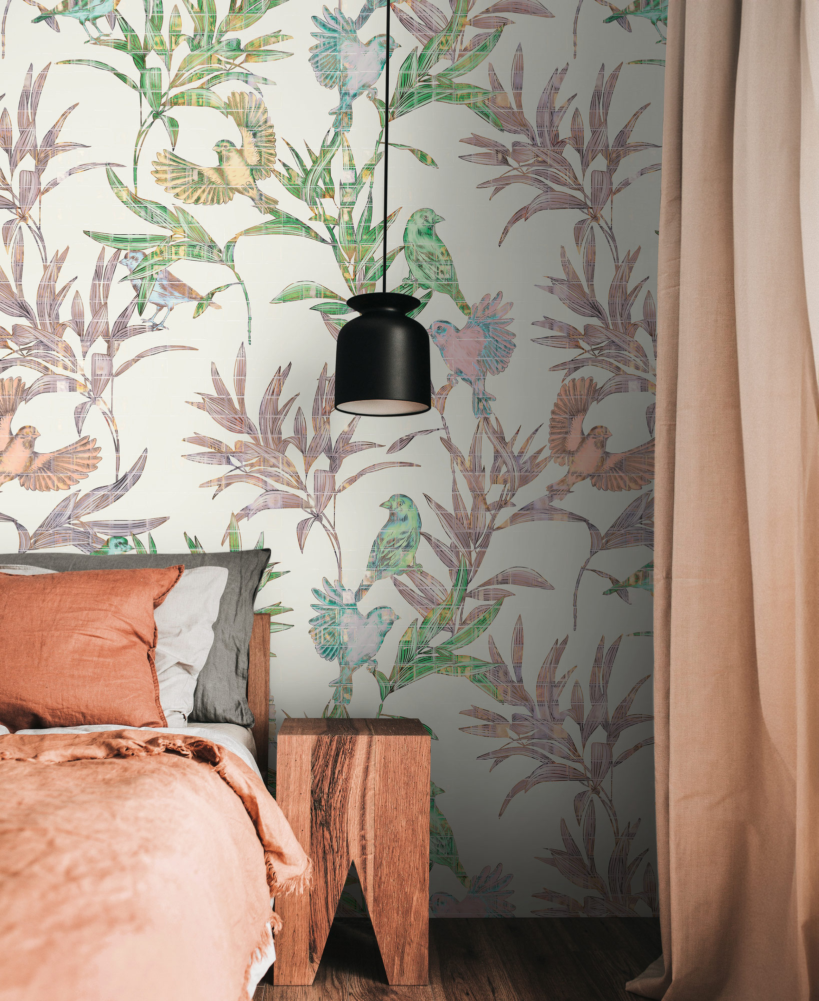 Livingwalls Vliestapete The Wall 3 Vogeltapete 398791
