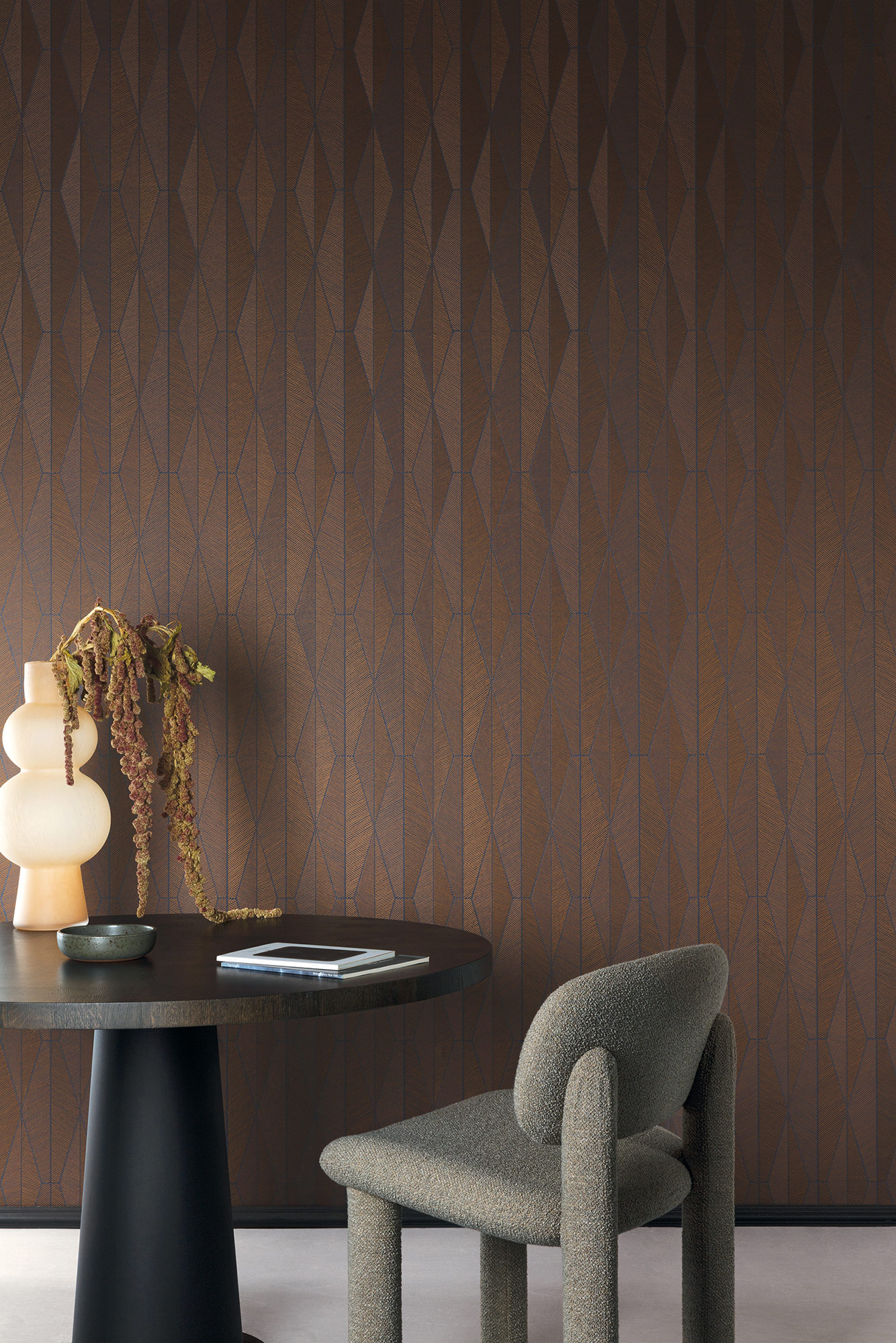 Masureel Vliestapete Texture Book Ari Cinnamon YSA306