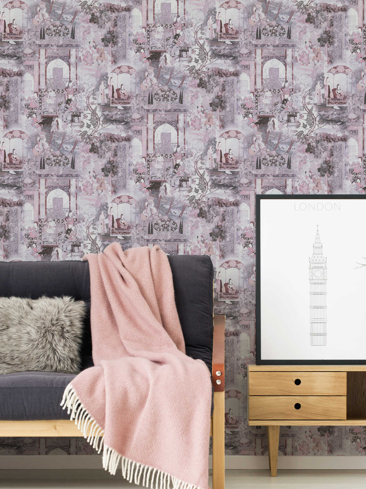 AS Création Vliestapete Dream Flowery Vintage 381744