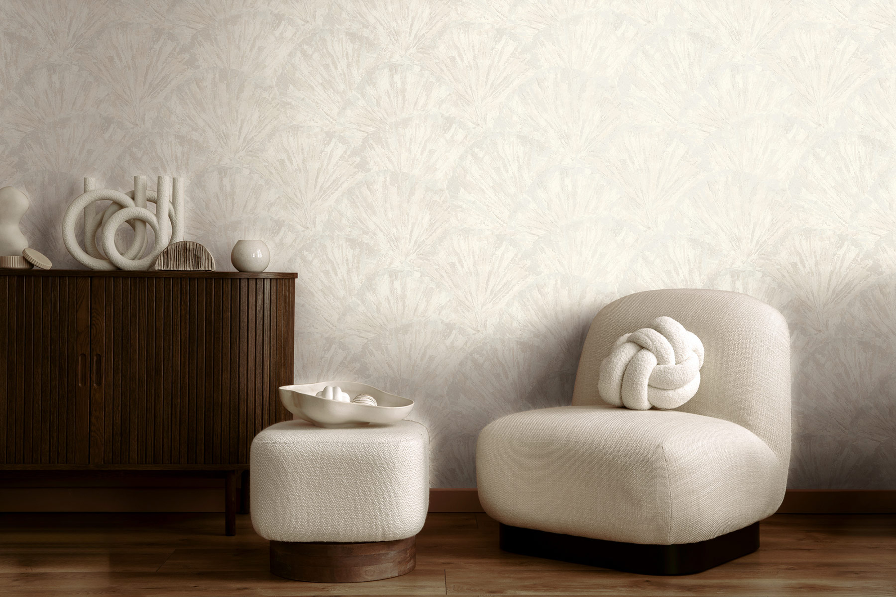 AS Vliestapete MS Hot Spots Grafik Weiß 781983