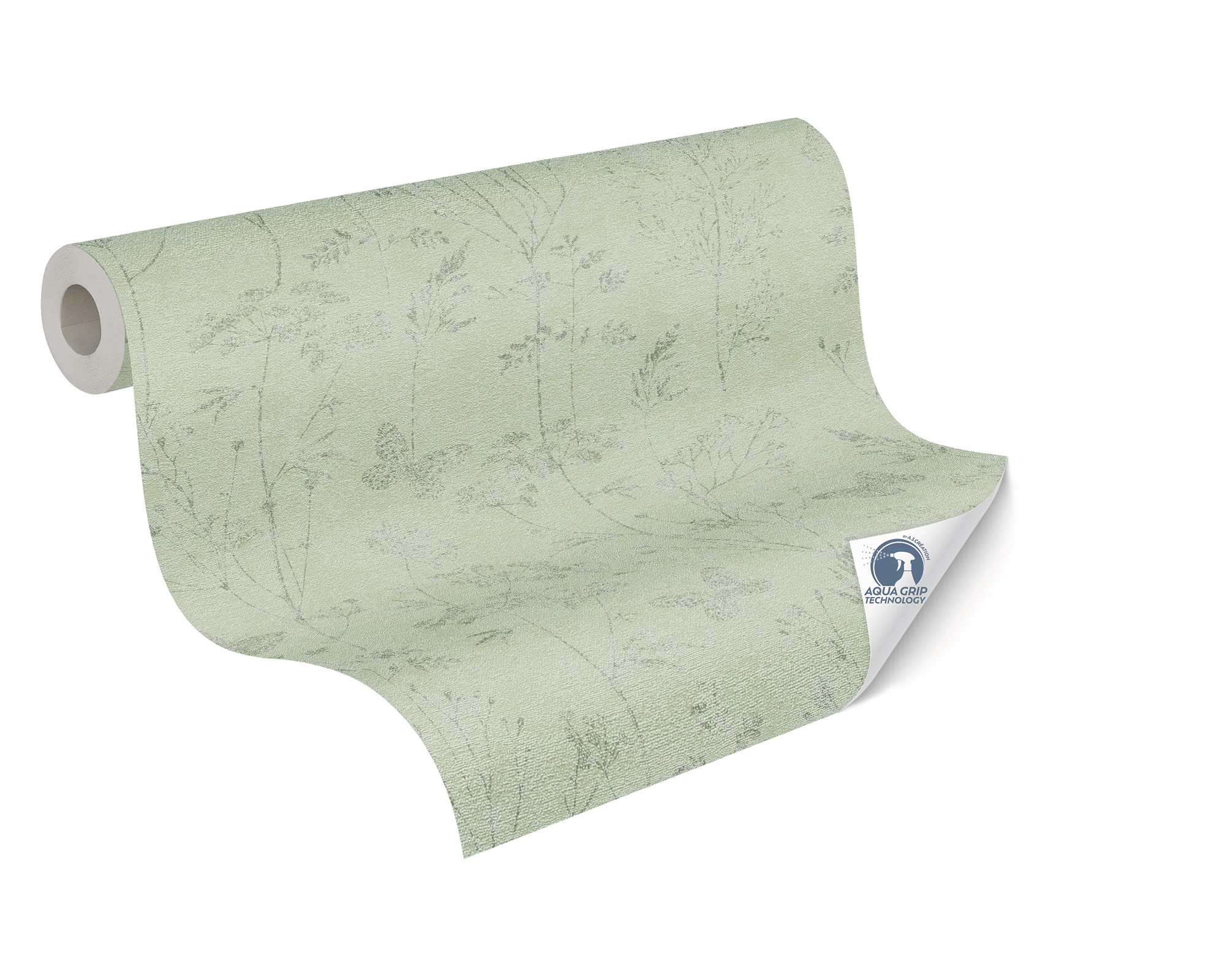 AS Vliestapete Cosiness Designdrop 2 Floral Grün 792833