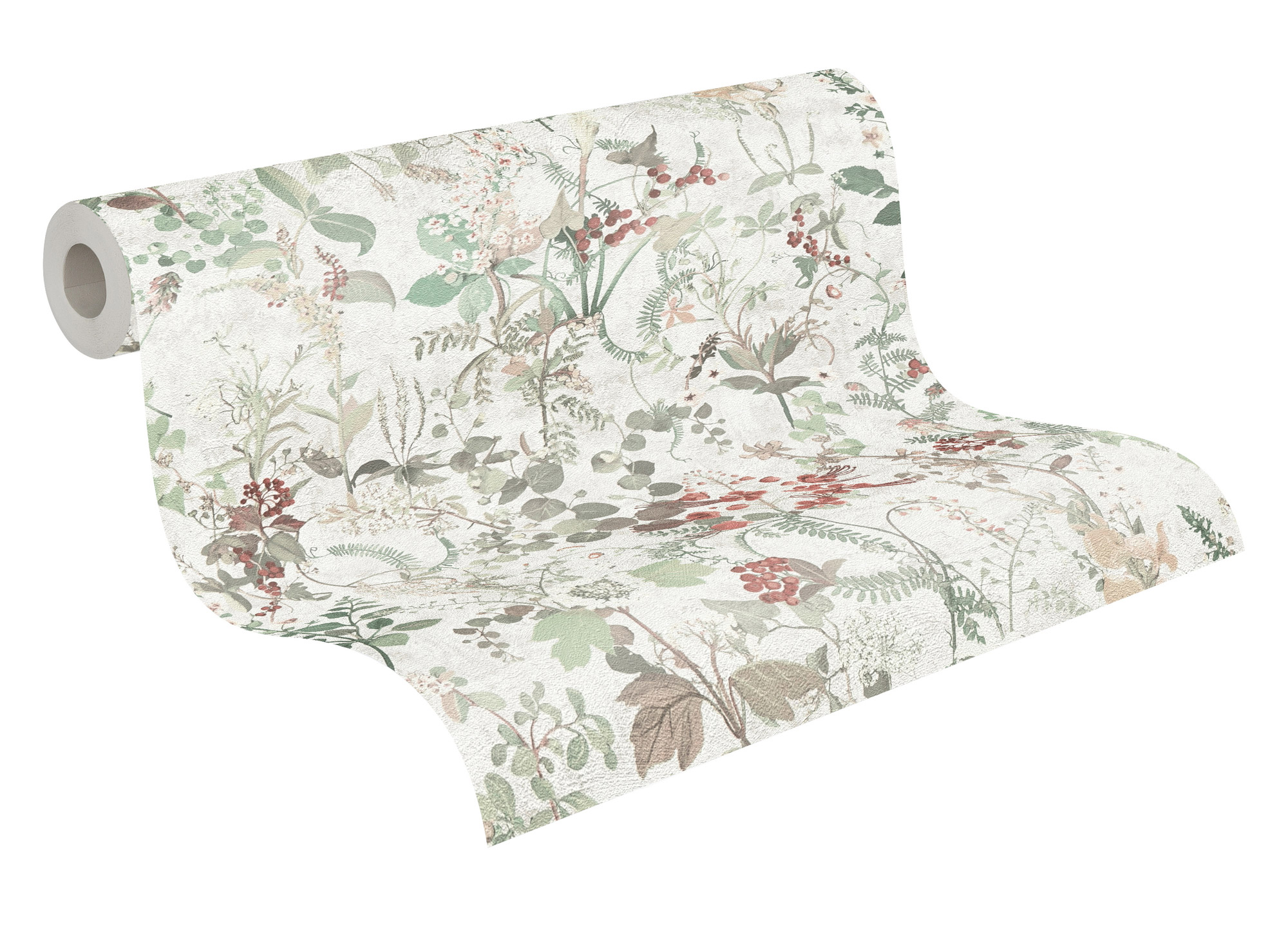 AS Vliestapete The BOS weiß Blumentapete 388252