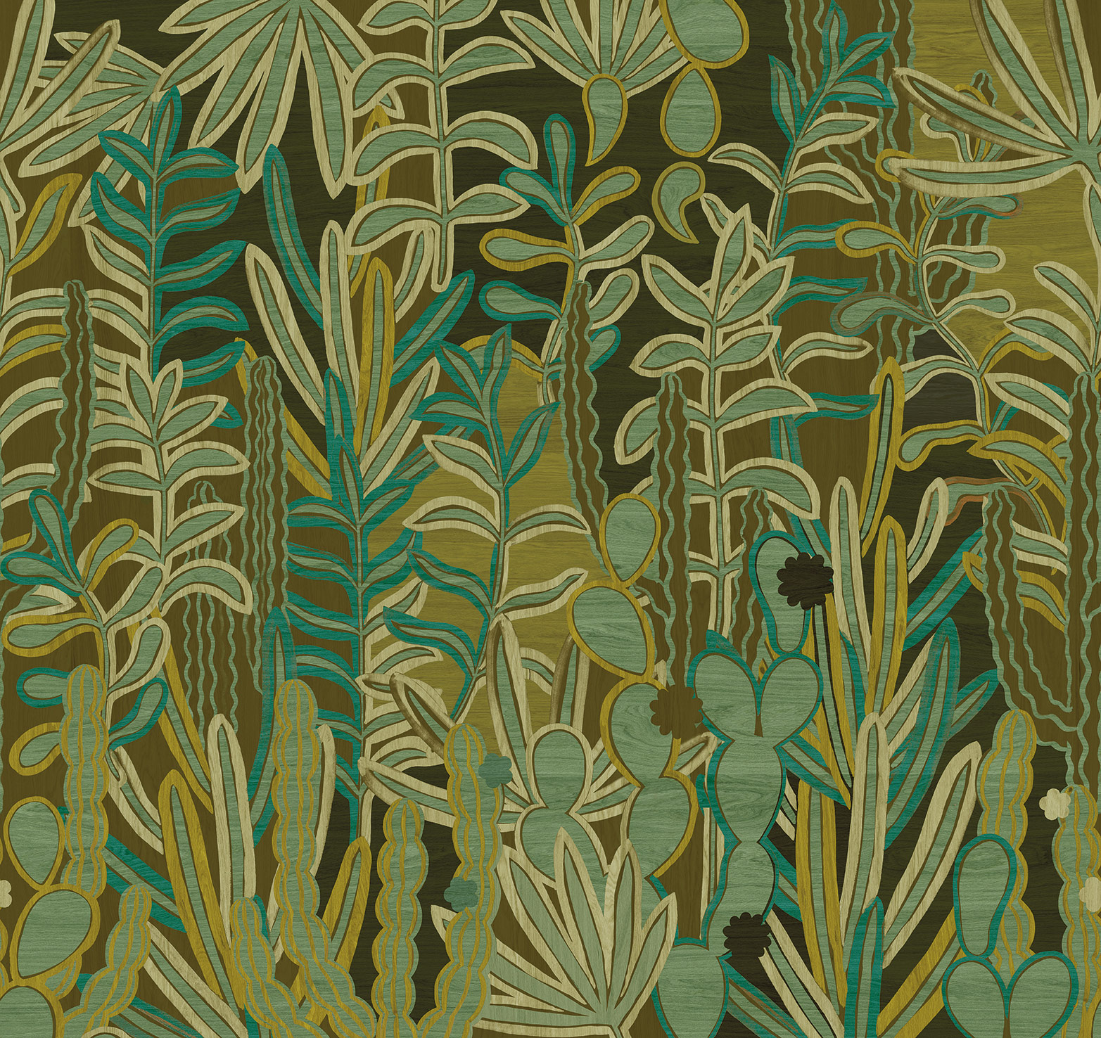 Decoprint Fototapete Designer Walls 2 Cactus DW3050
