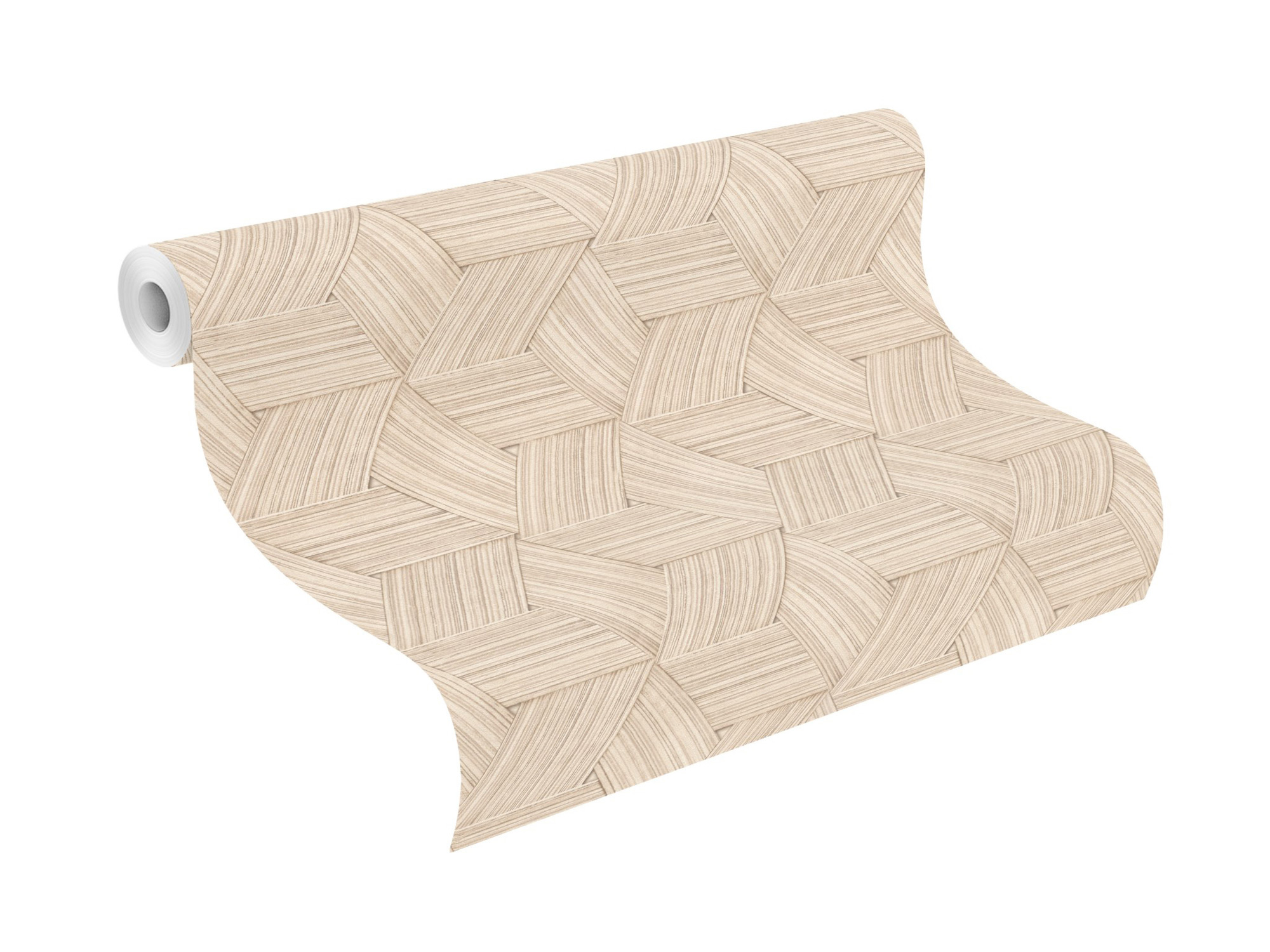 Rasch Vliestapete Symphony Beige-Dunkelbeige 865523