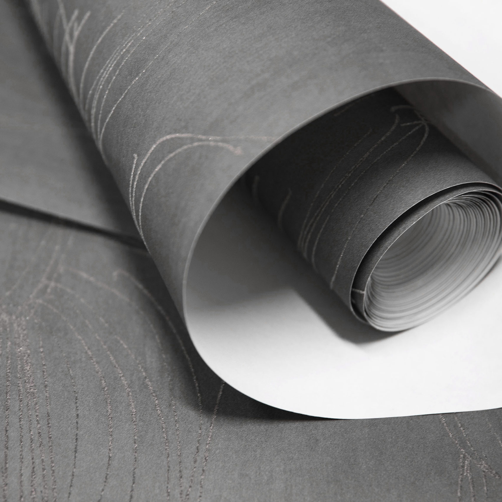 Hohenberger Vliestapete Perlen Artist Lily Anthrazit 81375