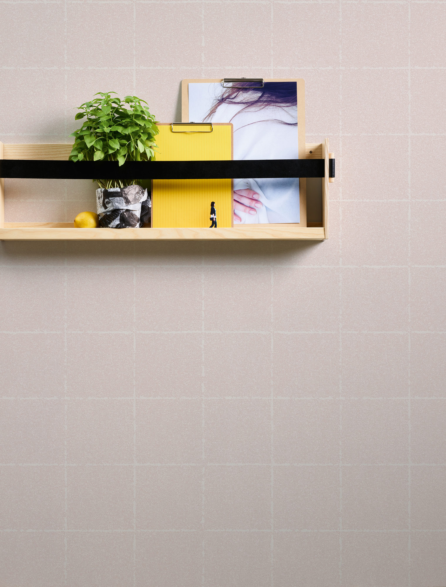 AS Vliestapete New Elegance Kachel rose 375513
