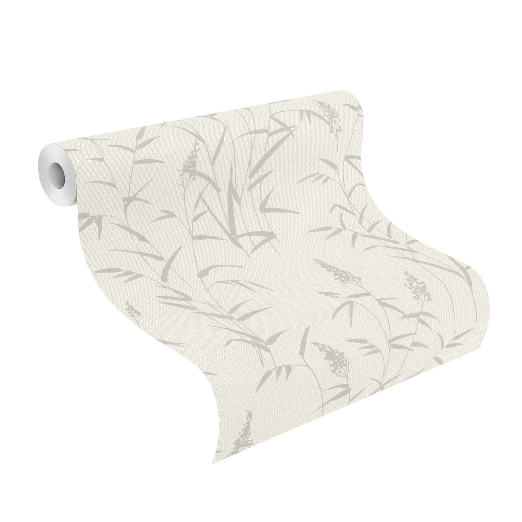 Rasch Vliestapete Deco Style Weiß-Cremeweiß 312904