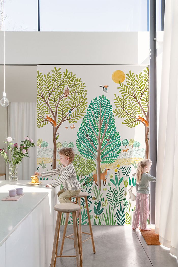 Grandeco Wandbild Little Dreamers mehrfarbig LD6001