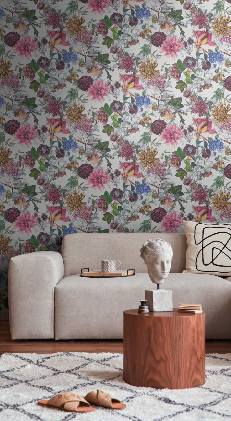 AS Création Vliestapete Dream Flowery Floral 381754