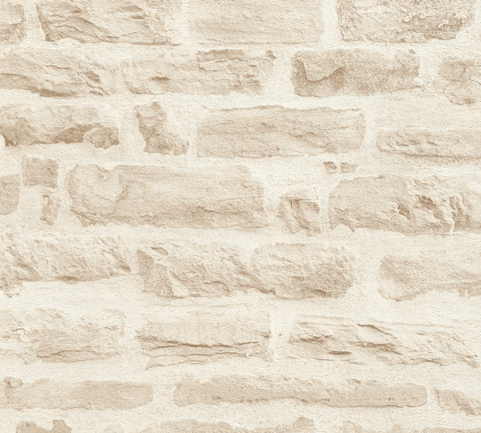 AS Vliestapete Elements 2 Steintapete Beige Mauer 355803