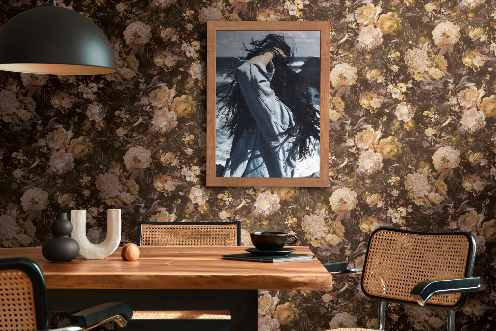 AS Vliestapete The BOS gelb Blumentapete 388212
