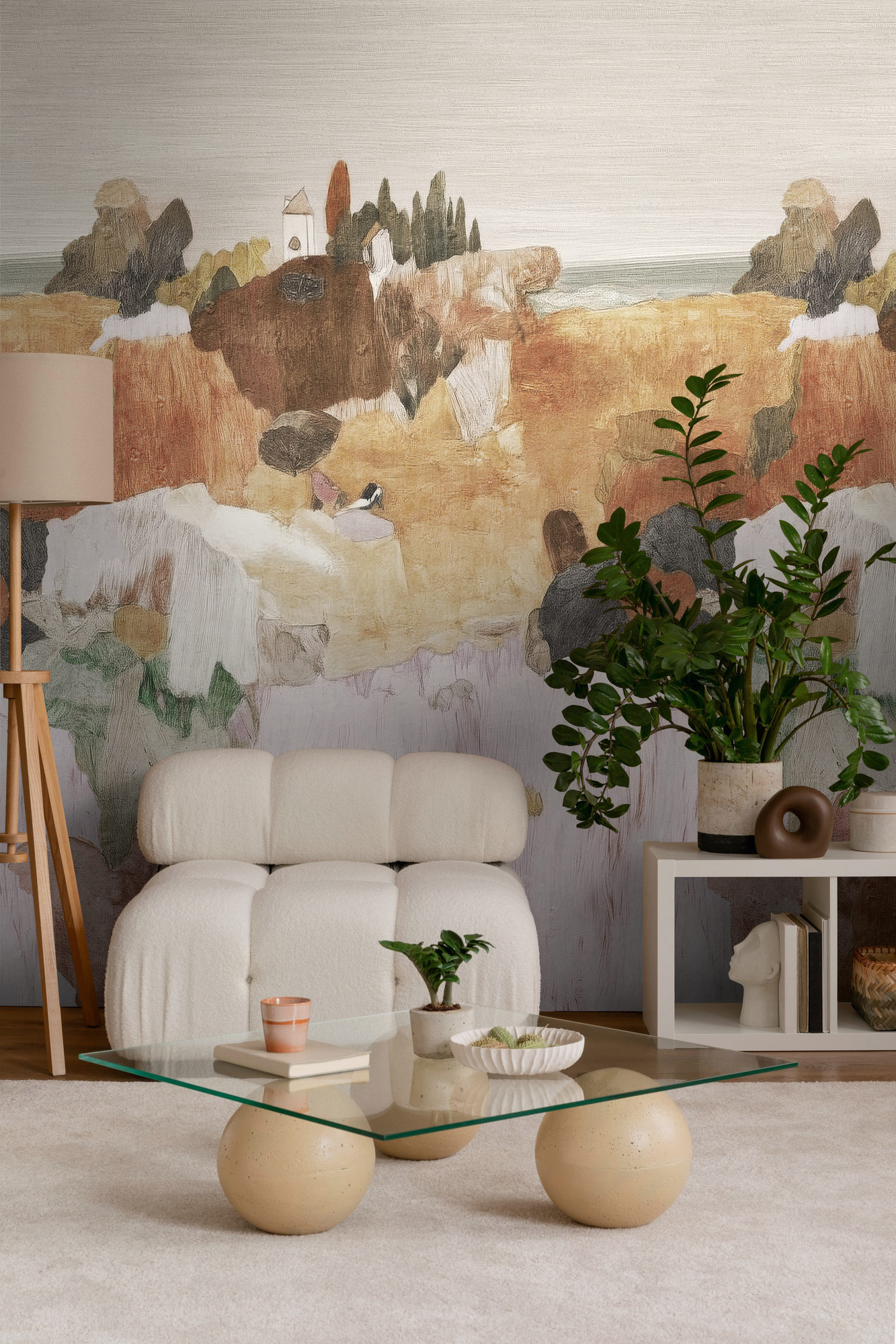AS Fototapete The Wall 4 Grafik Beige 792511
