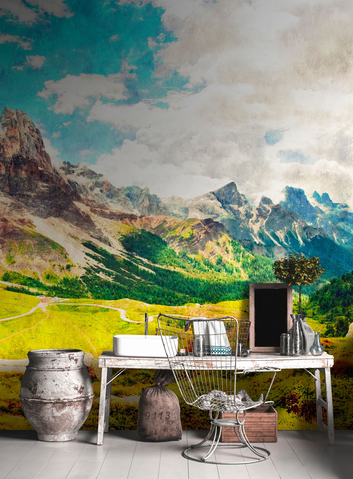 AS Fototapete Walls by Patel 2 Berge DD113662