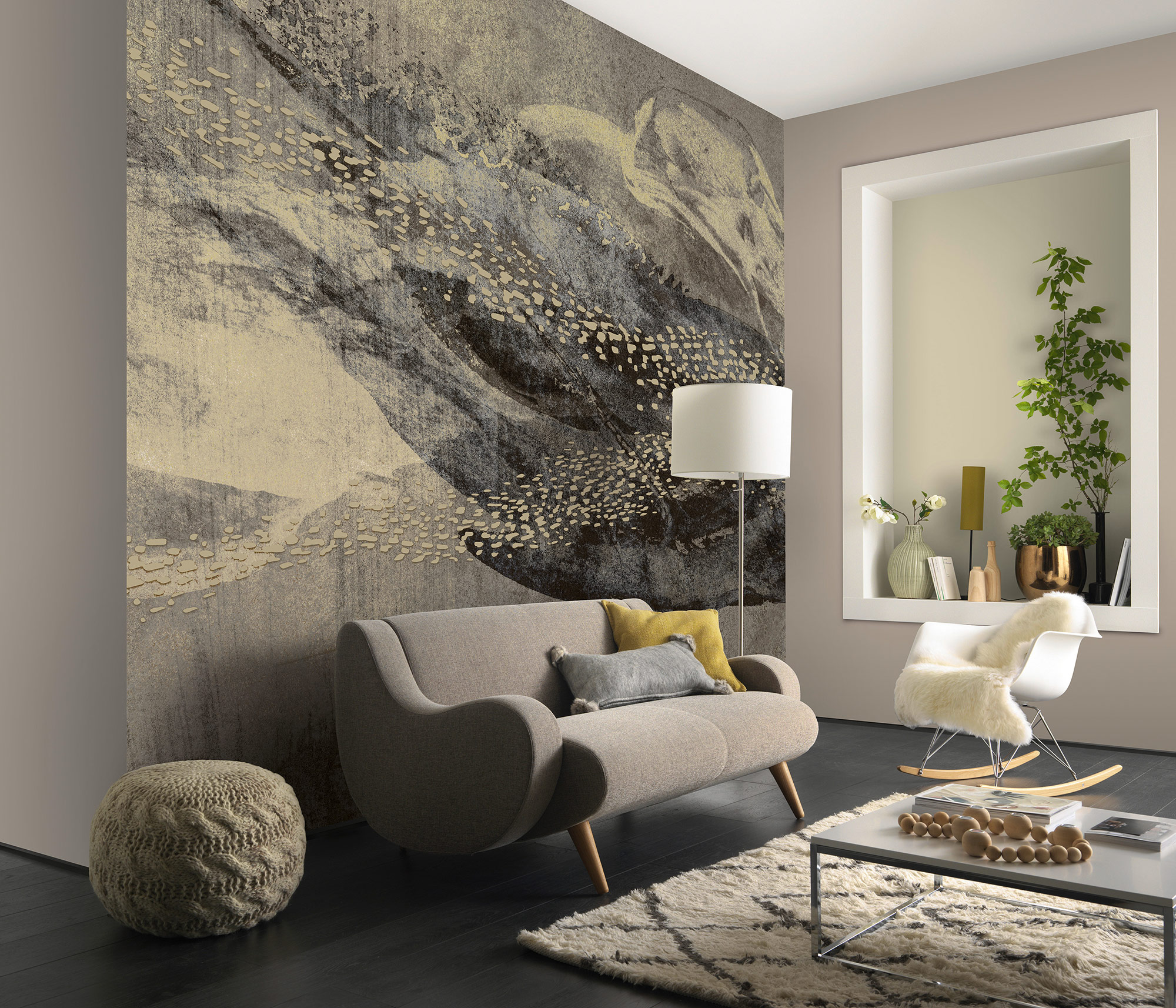 Erismann Fototapete GMK Art Edition Deep Sea gold 223715