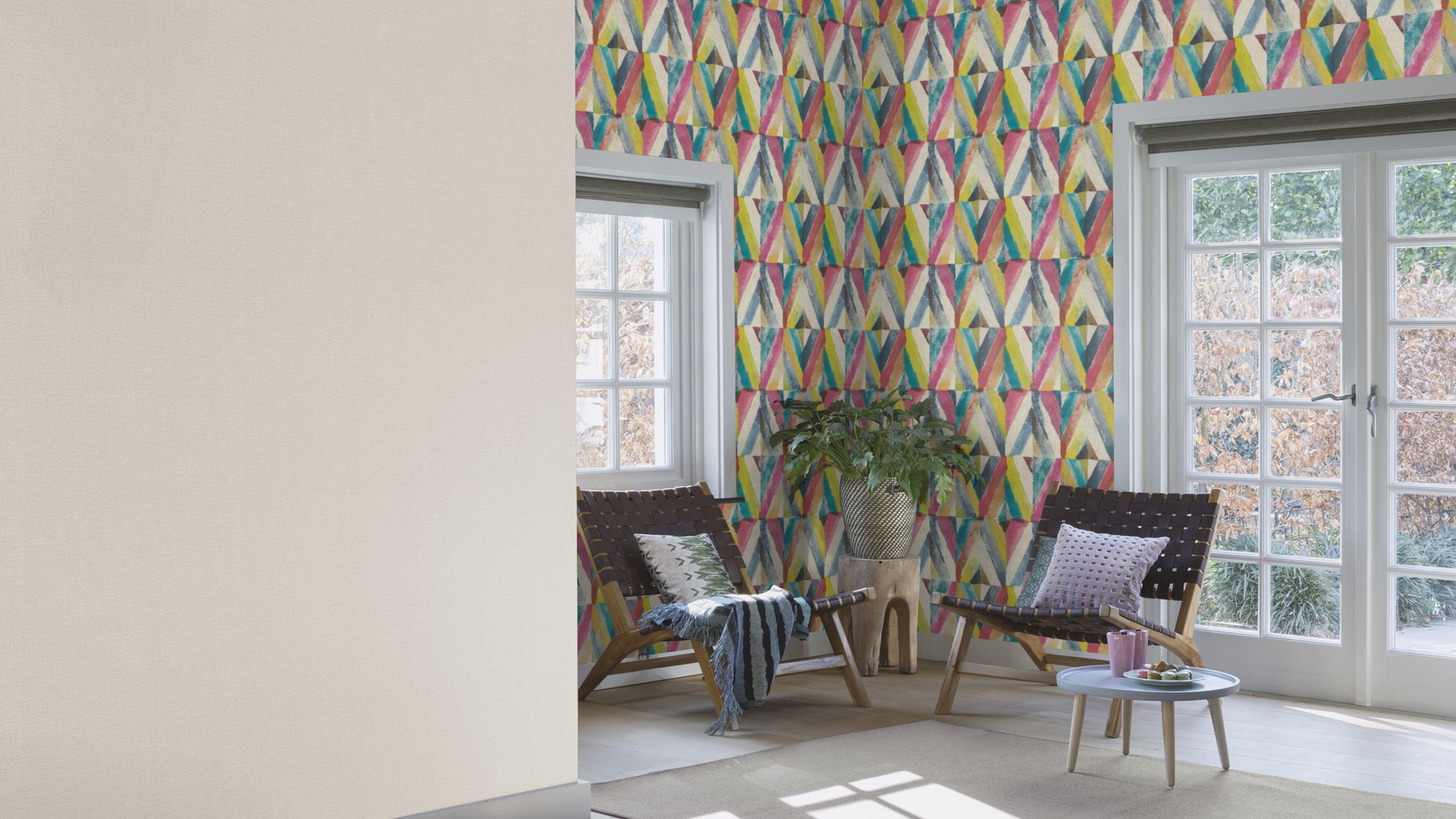 Rasch Vliestapete Country Charme Grau-Hellgrau 452013