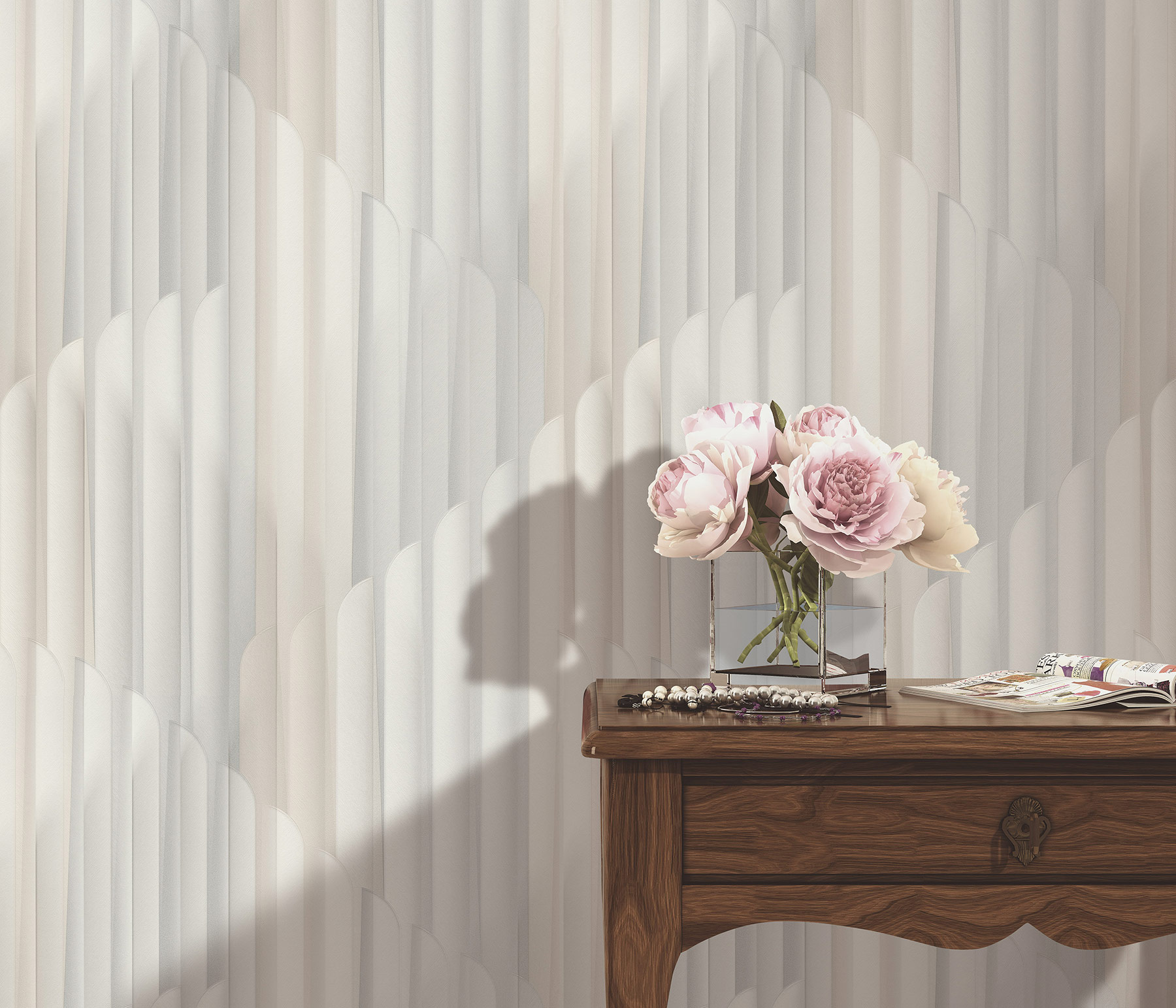 Erismann Vliestapete Elysium hellgrau 1047131