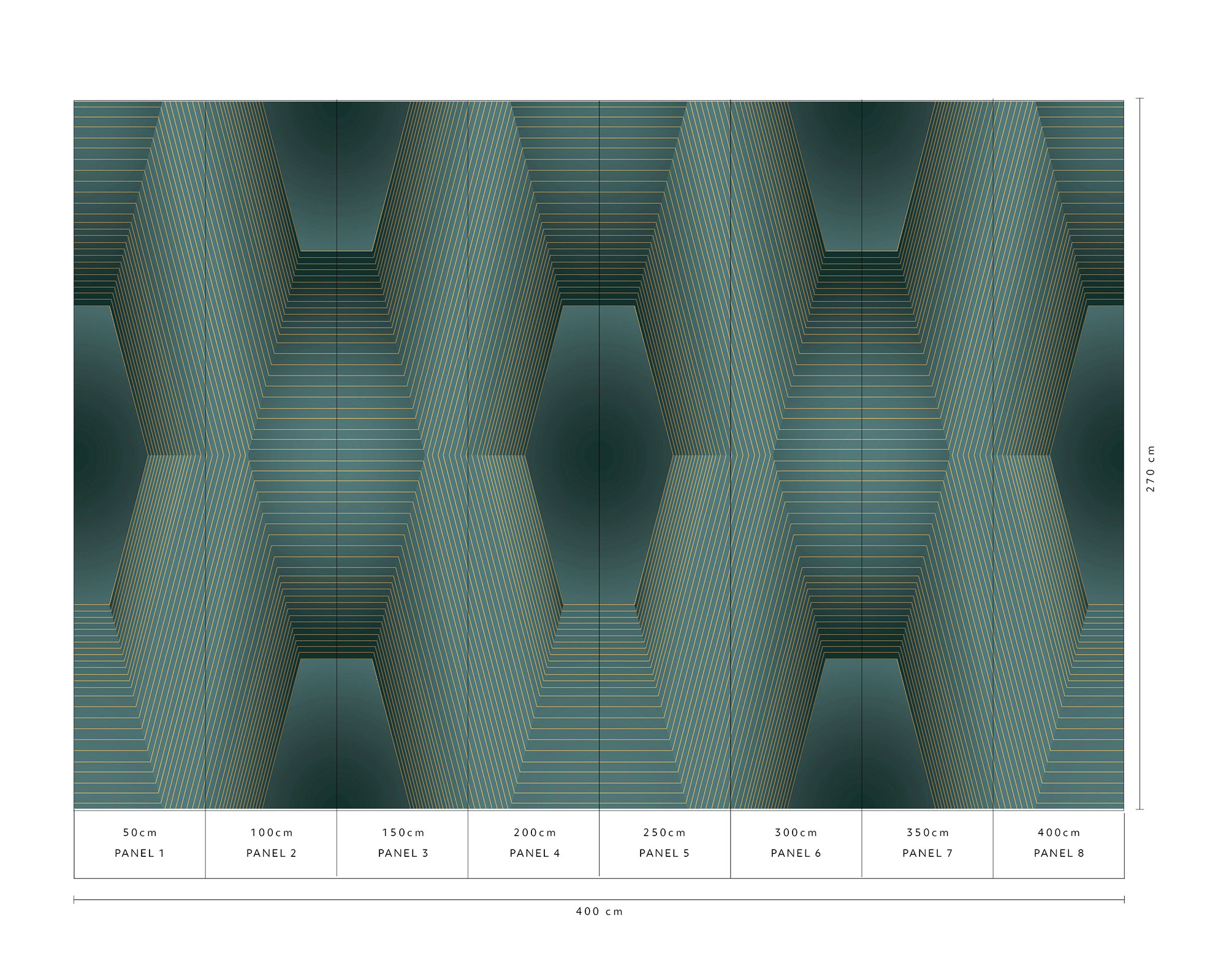 Erismann Fototapete GMK Art Edition Orion blau 224720
