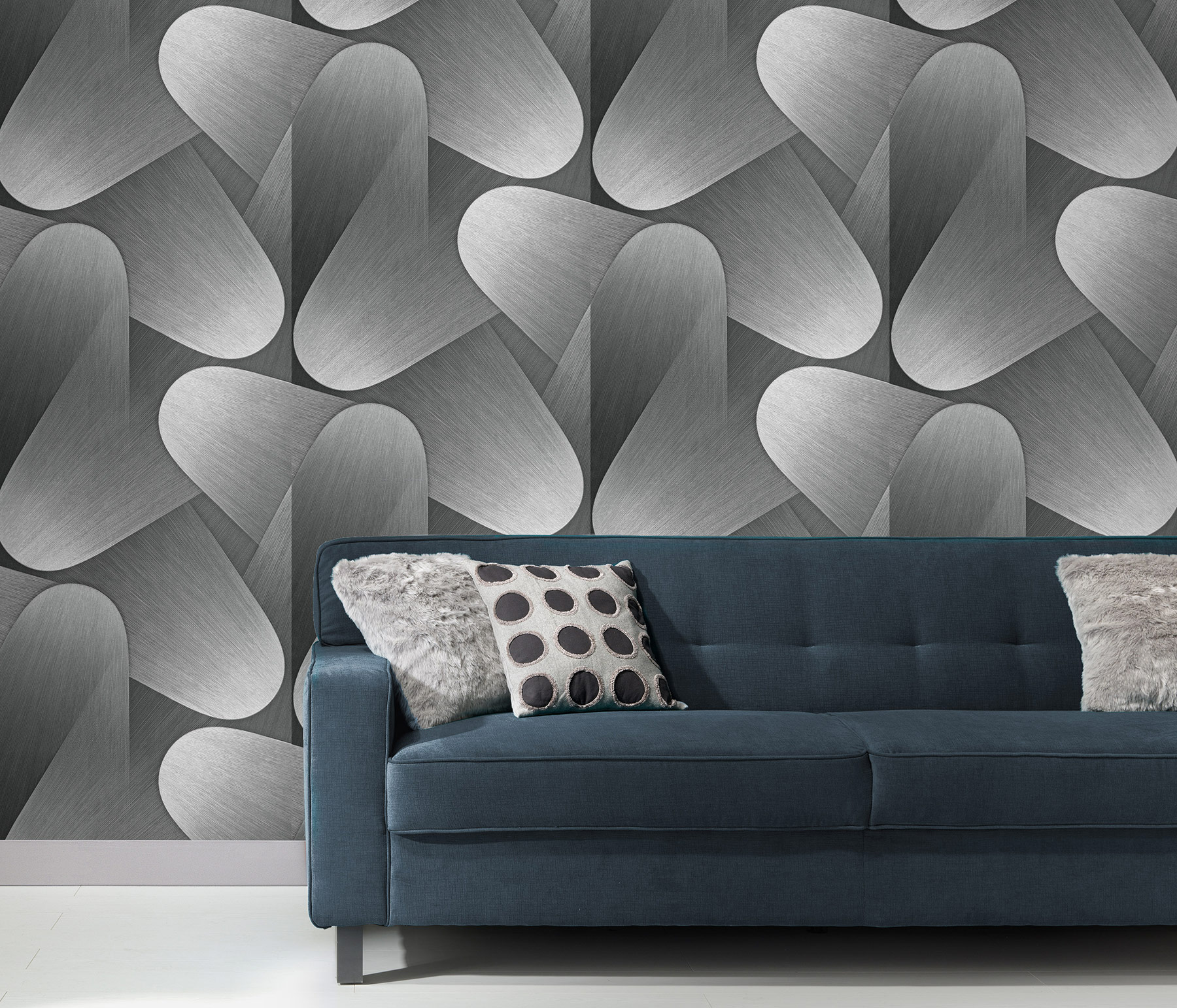 Erismann Vliestapete Elysium silber 1042329