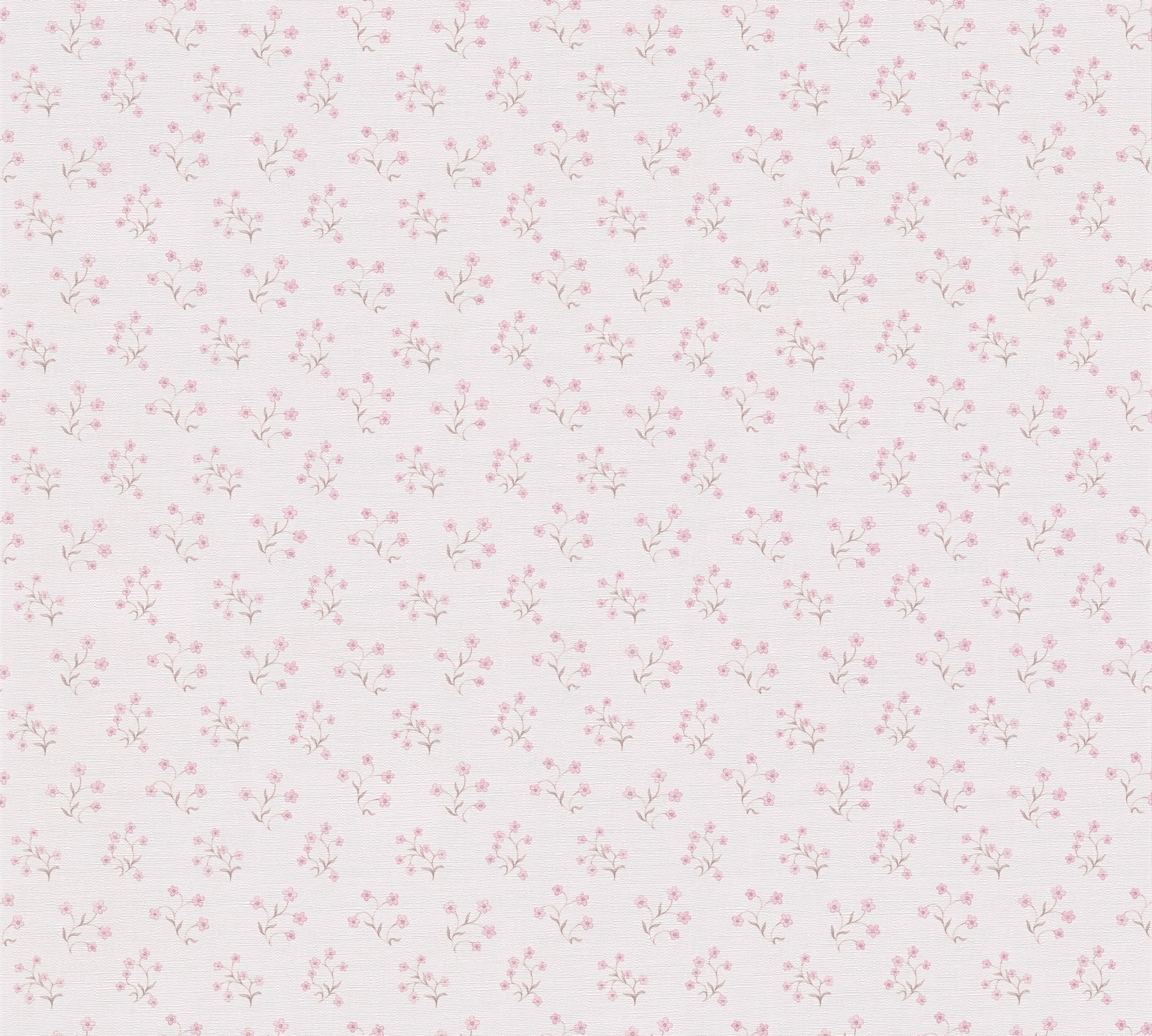 AS Vliestapete Maison Charme Blümchen creme 390743