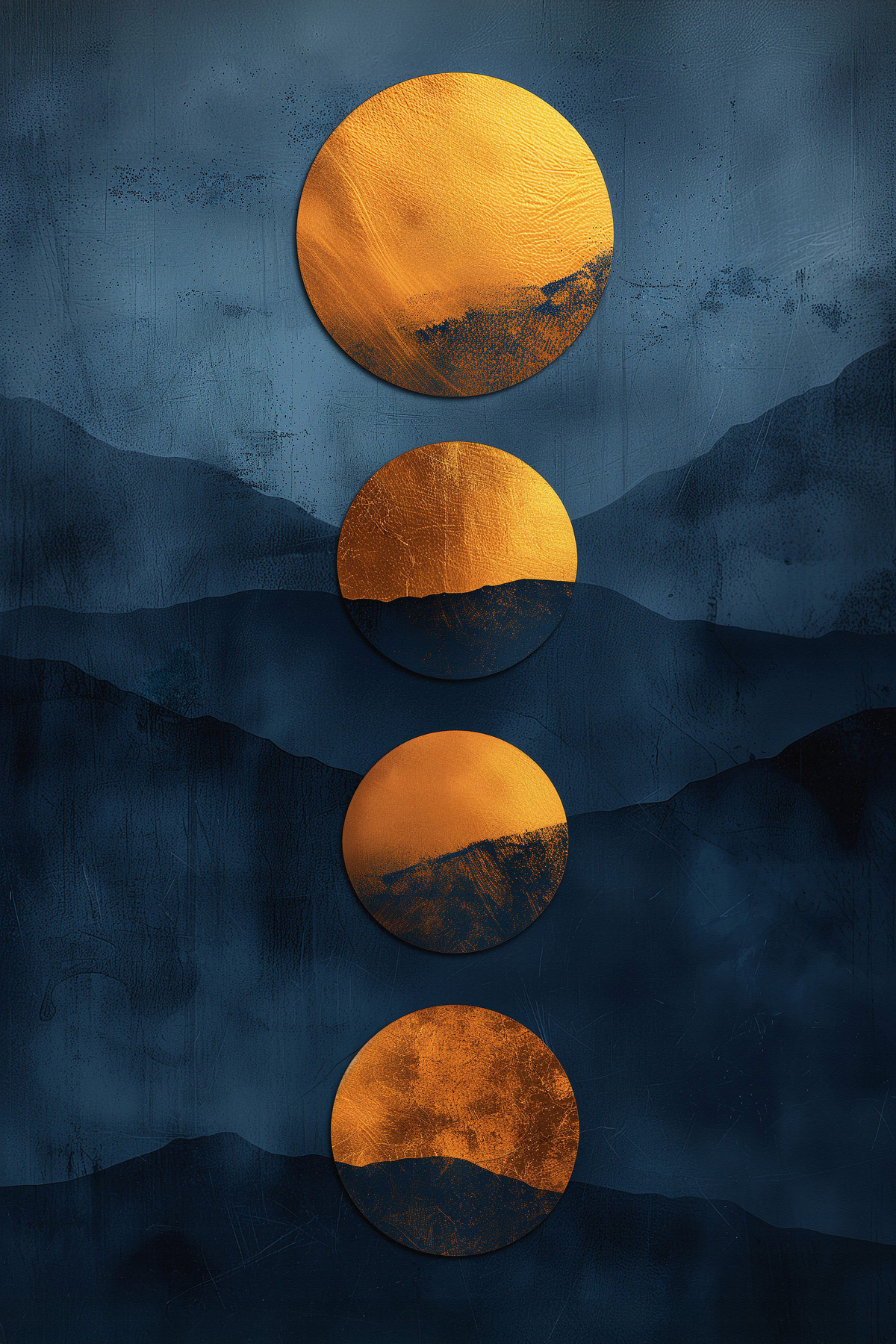 AS Leinwandbild Indigo Sunset DD133256