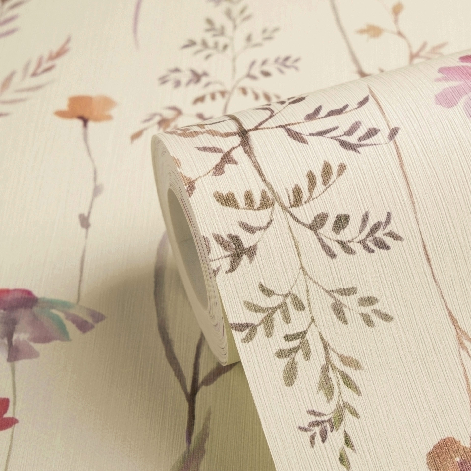 AS Vliestapete Trend Spectrum Blumentapete Creme 792371