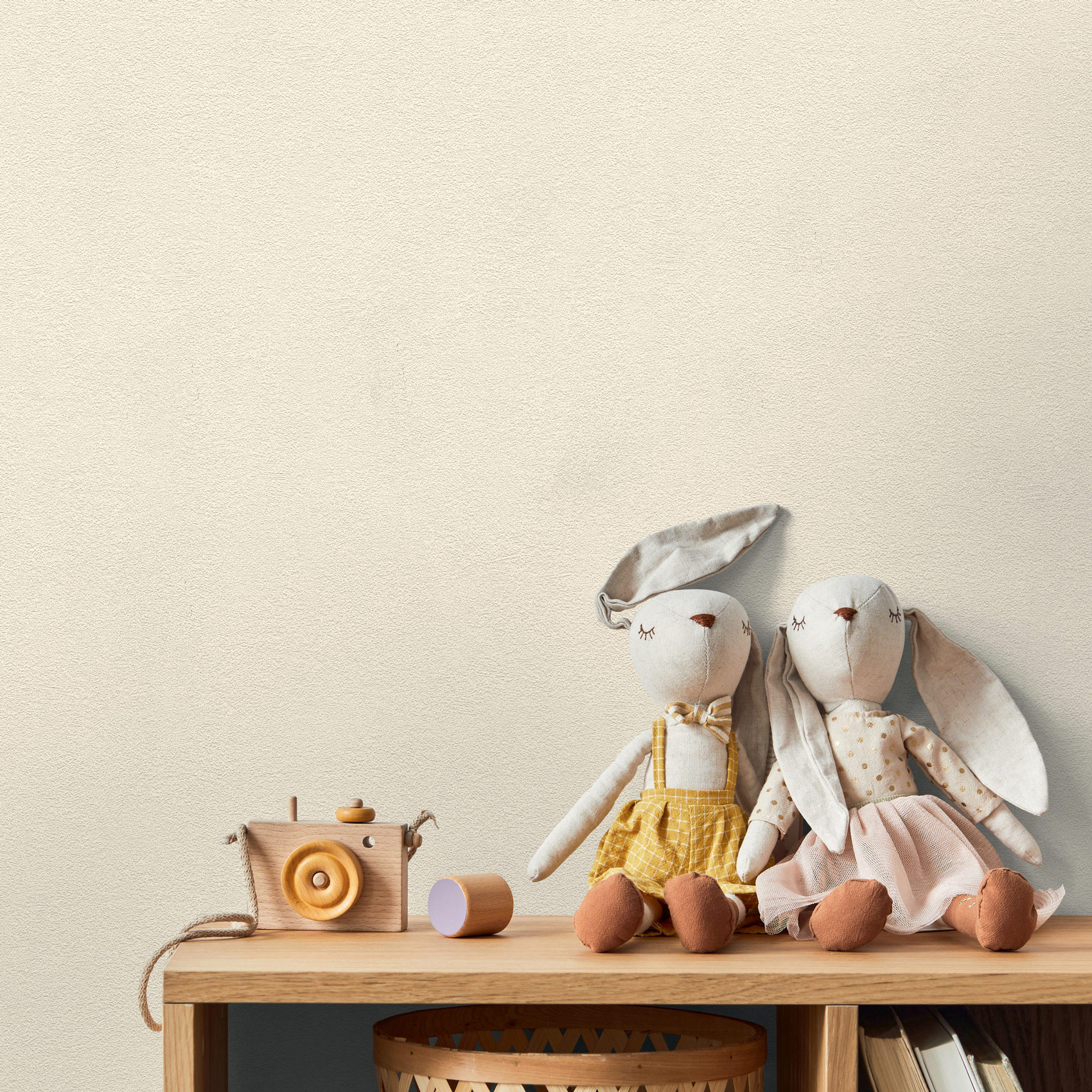 AS Vliestapete Kids Studio Unitapete Weiß 175274