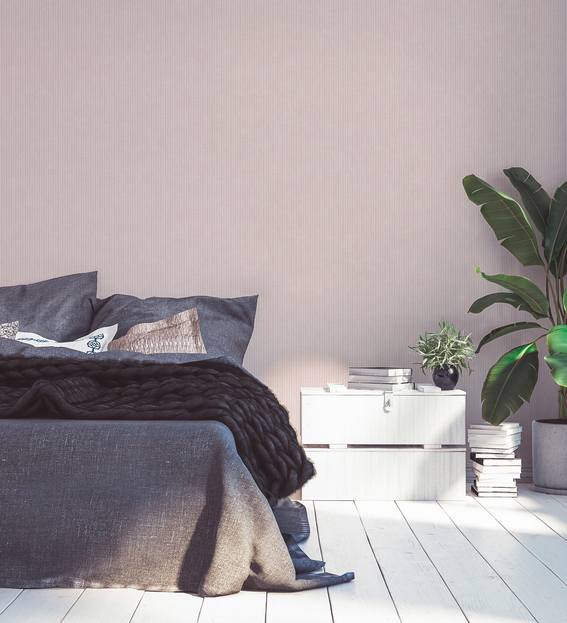 AS Vliestapete Maison Charme Streifentapete creme 390761