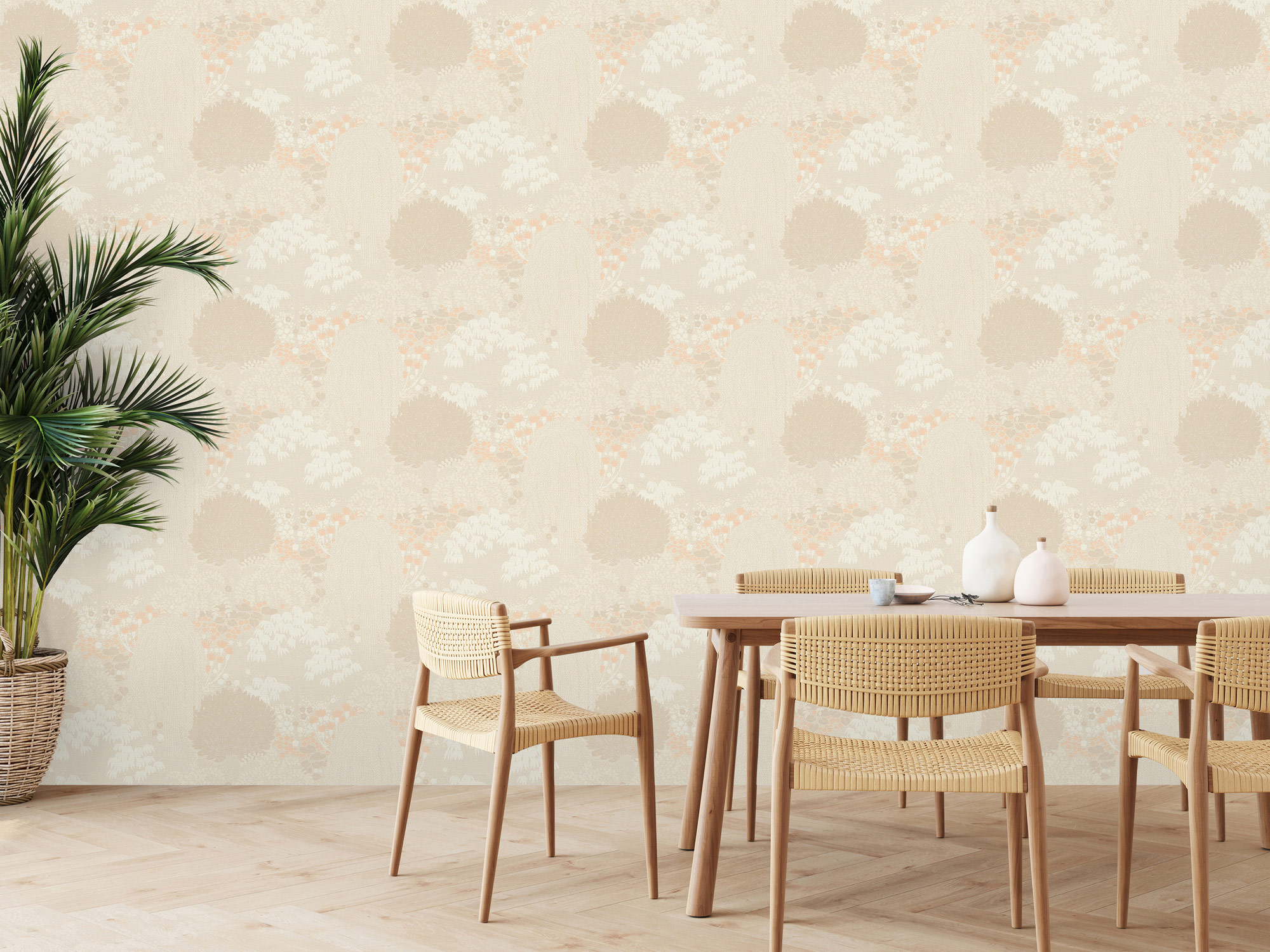 Livingwalls Vliestapete Famous Garden Waldtapete 393502