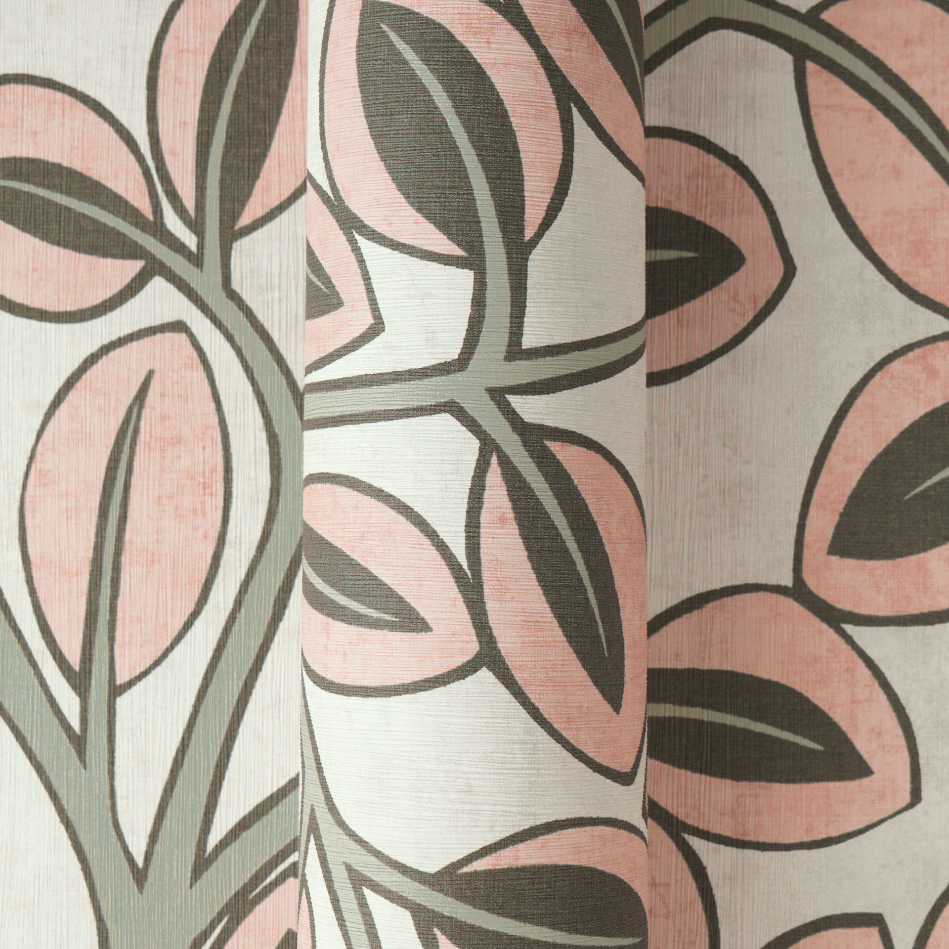 AS Vliestapete Nordic Feeling Blätter Zweige Grau 791502