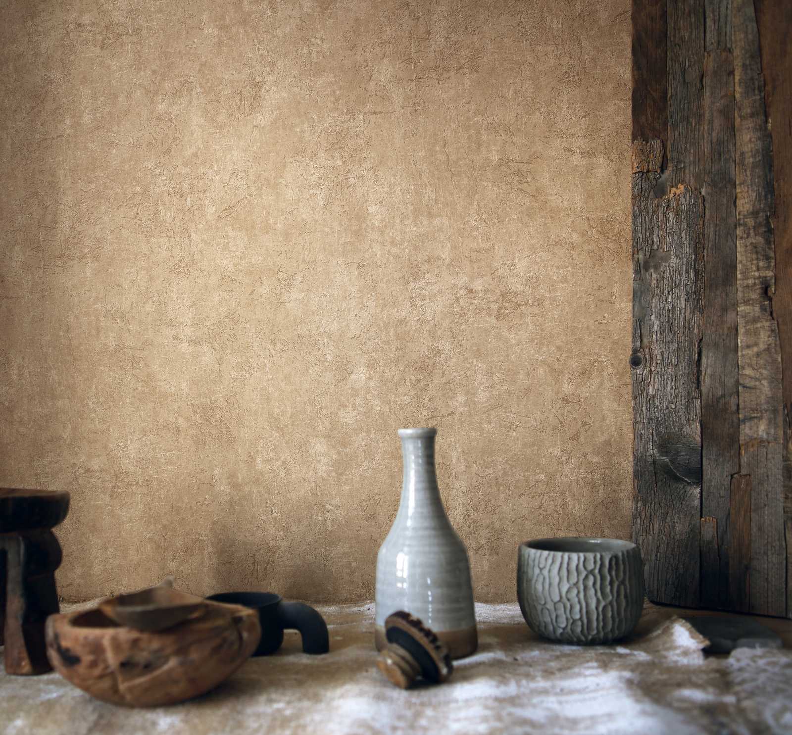 Livingwalls Vliestapete Desert Lodge Betonoptik 384841