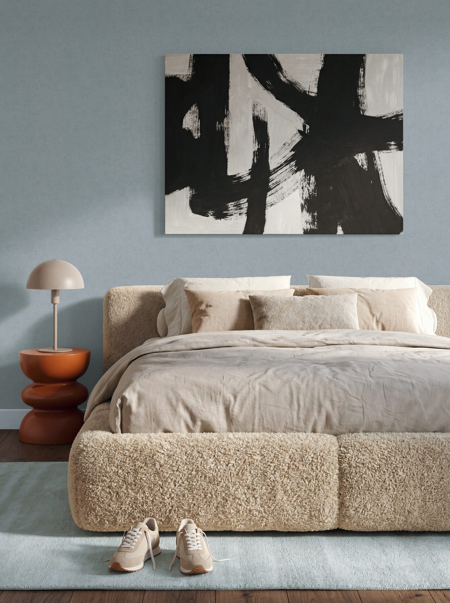 AS Vliestapete Trend Spectrum Unitapete Blau 306463