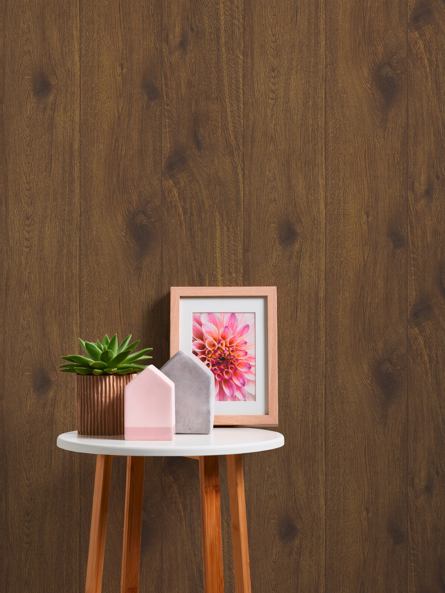 AS Vliestapete Elements 2 Holzoptik Braun 300431