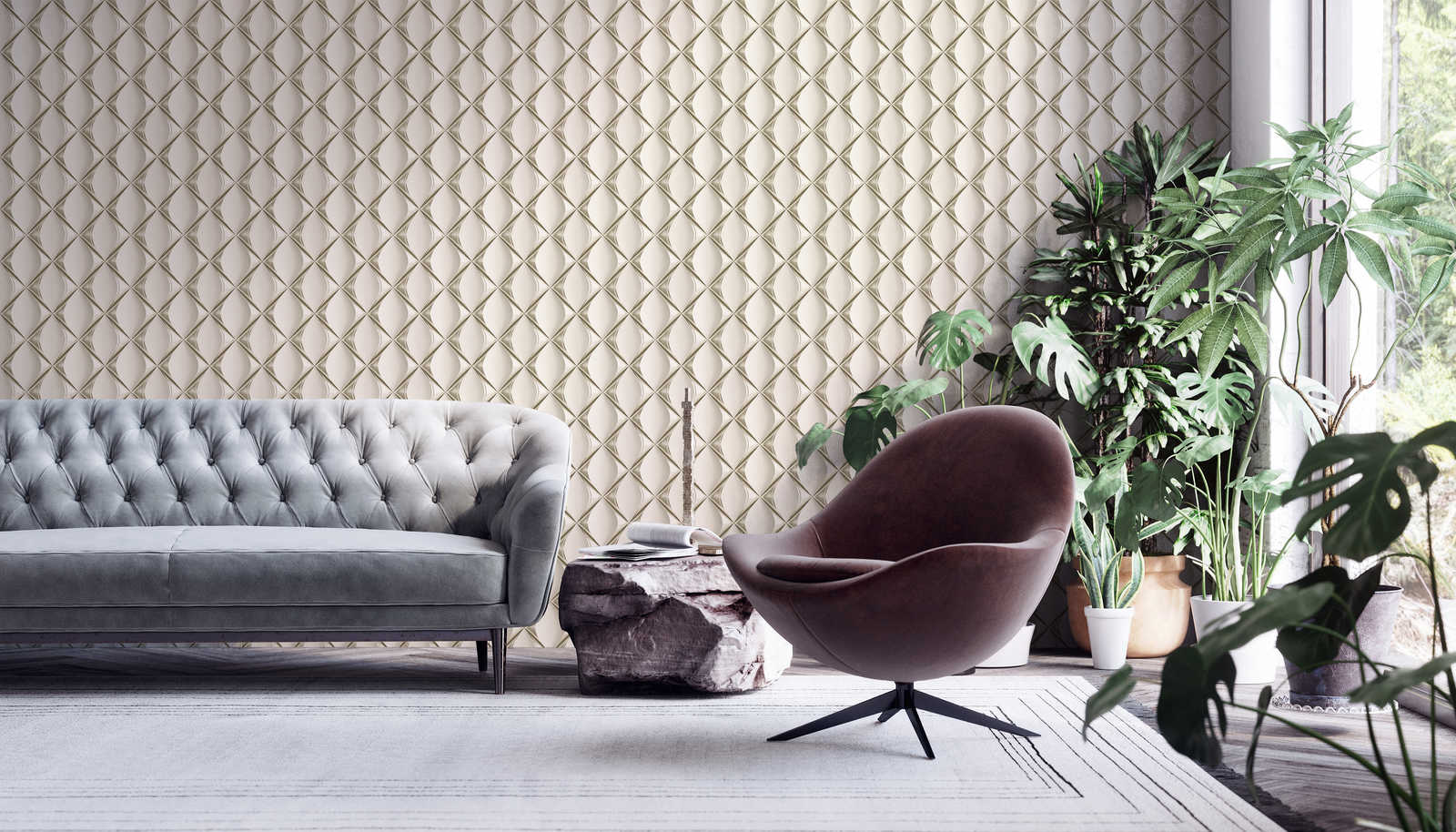 Livingwalls Vliestapete My Home My Spa 3D 386912