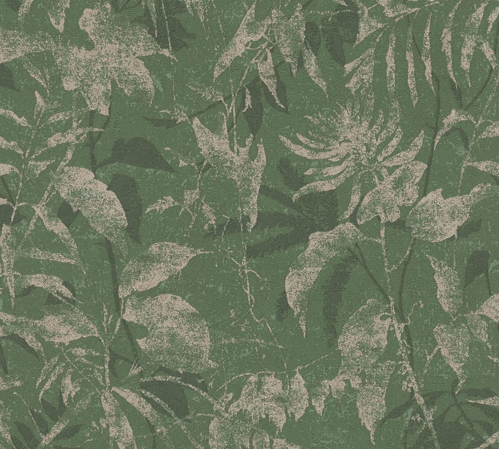 AS Vliestapete MS Hot Spots Floral Grün 782036