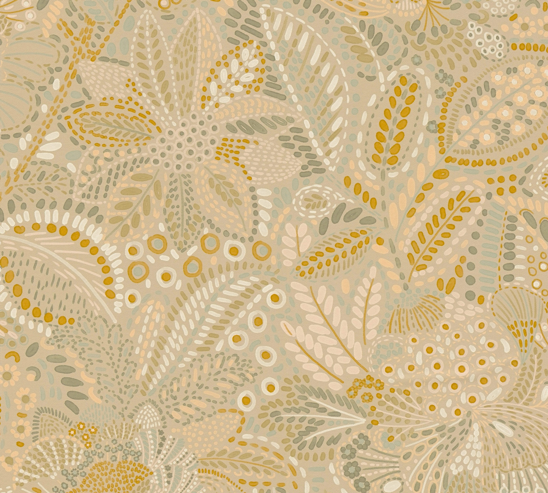 AS Vliestapete C2 Florale Tapete Beige 780254