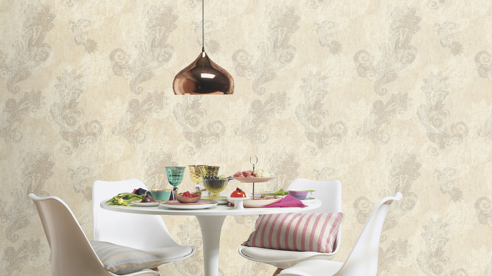 Rasch Vliestapete Indian Style Ornament Paisley 746433