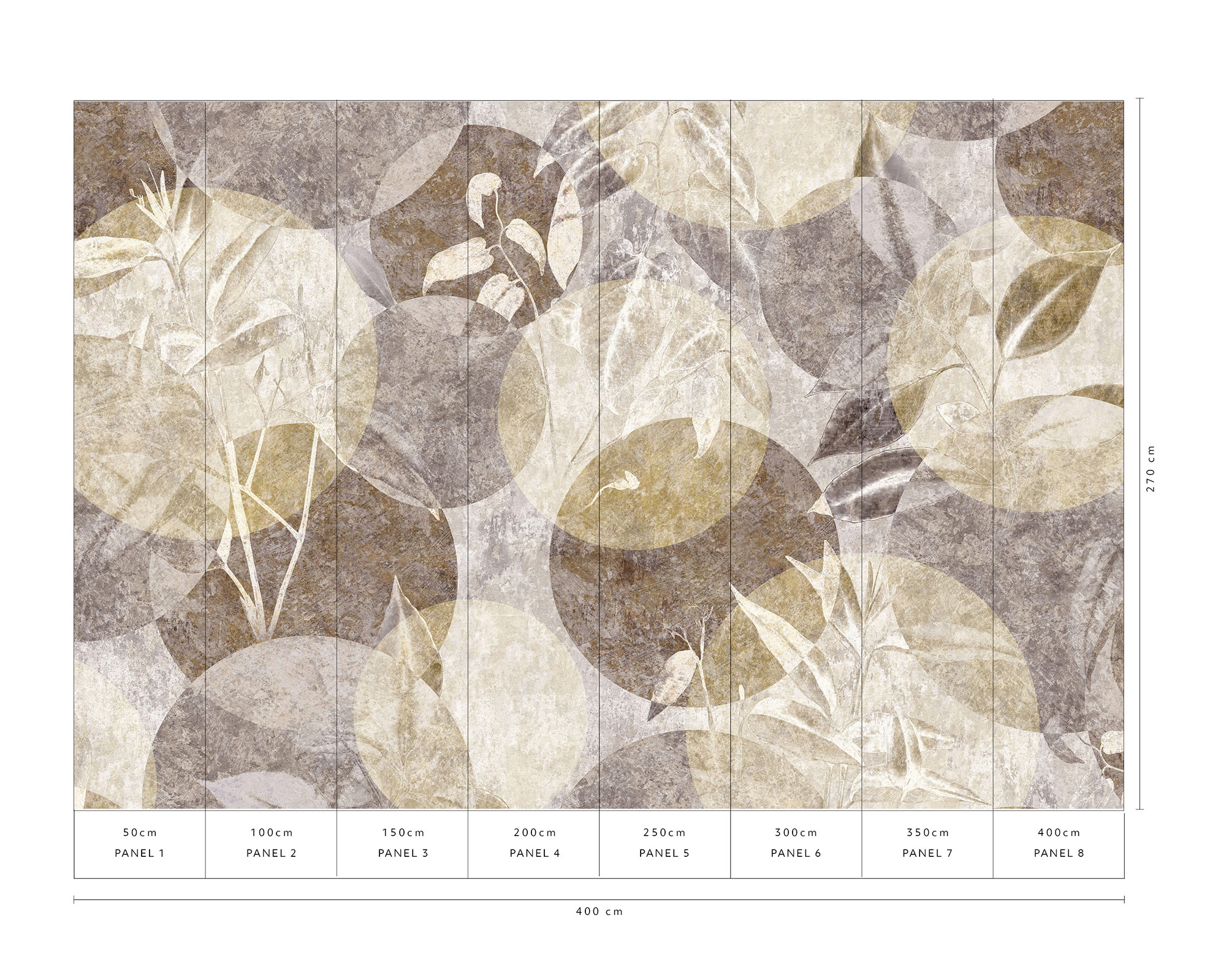 Erismann Fototapete GMK Art Edition Tender Circles 224610