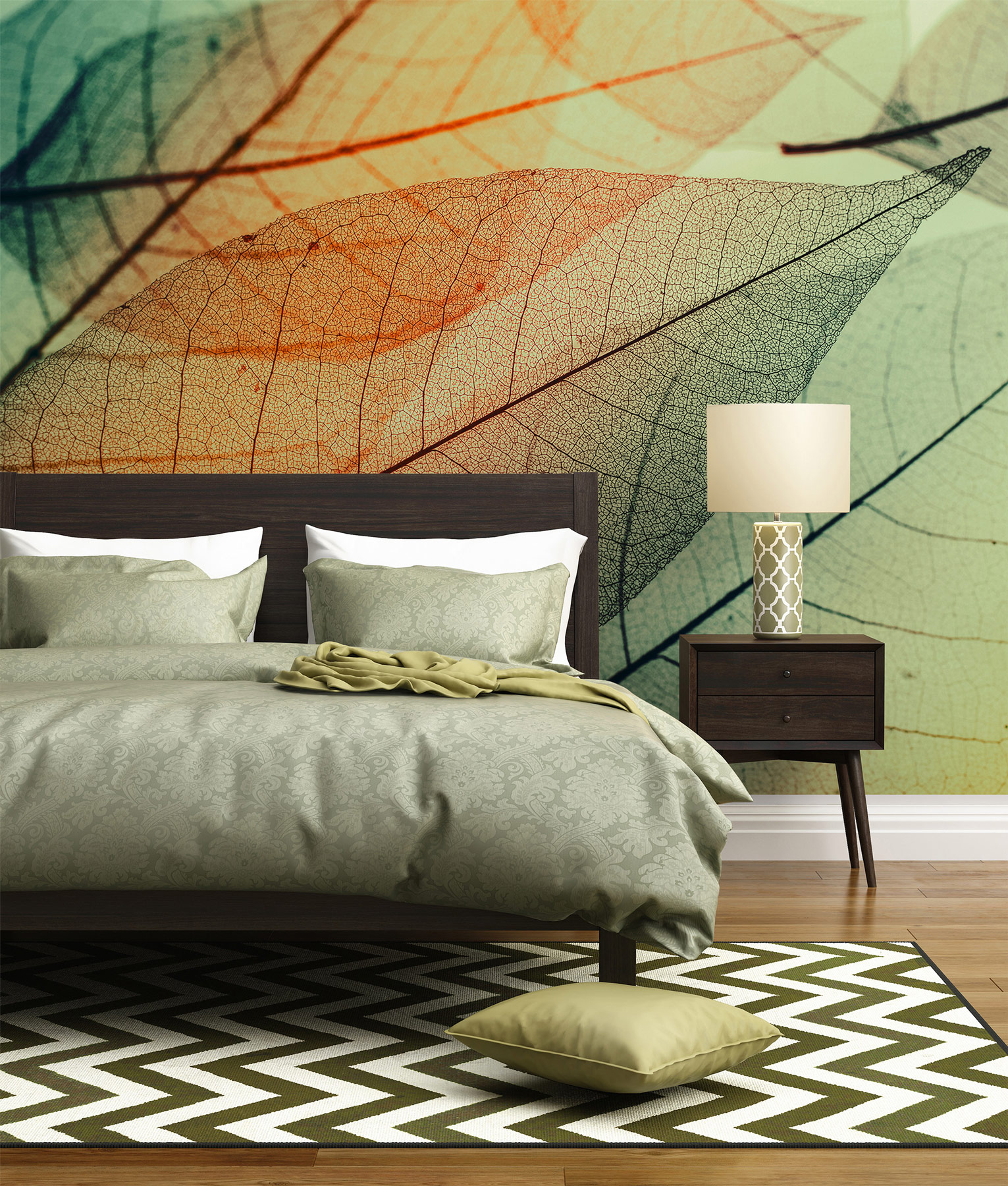 AS Fototapete Designwalls Limpid Leaf Blätter DD118588