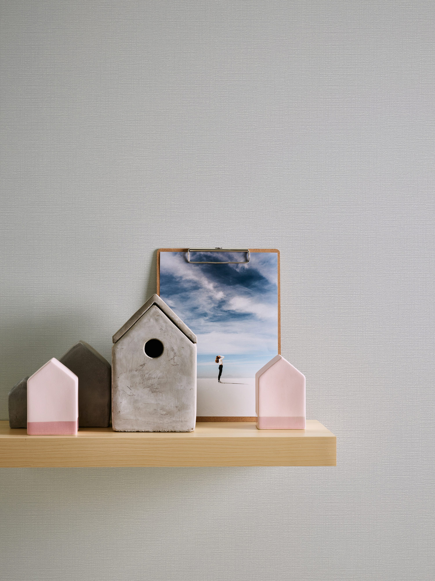 AS Vliestapete Casual Living Grau Unitapete 347722