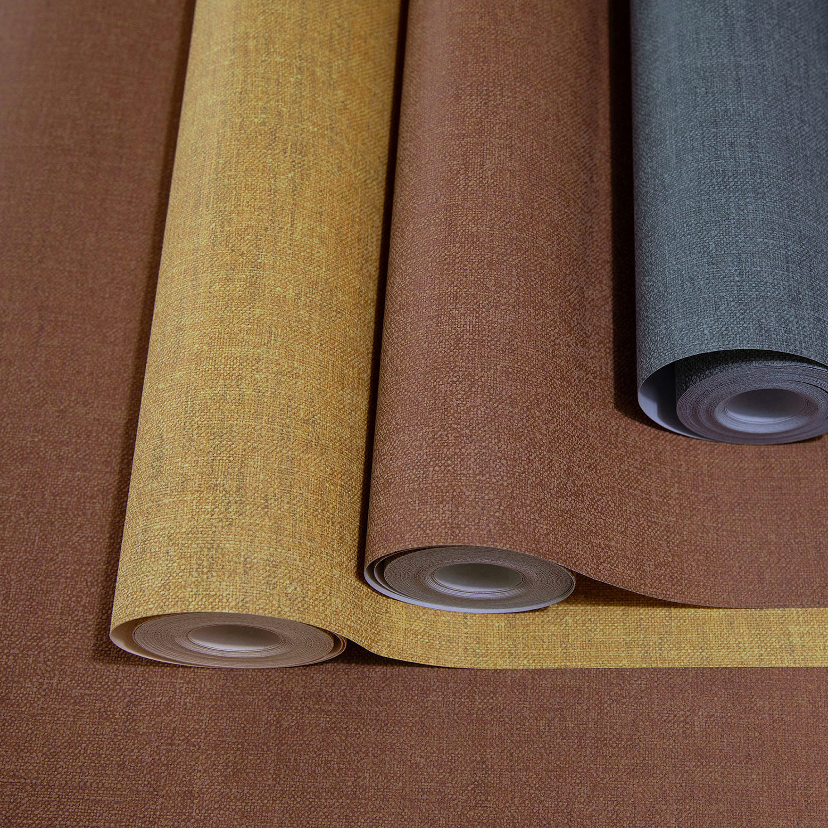 Hohenberger Vliestapete Tesoro Collage Uni Rosso 65604