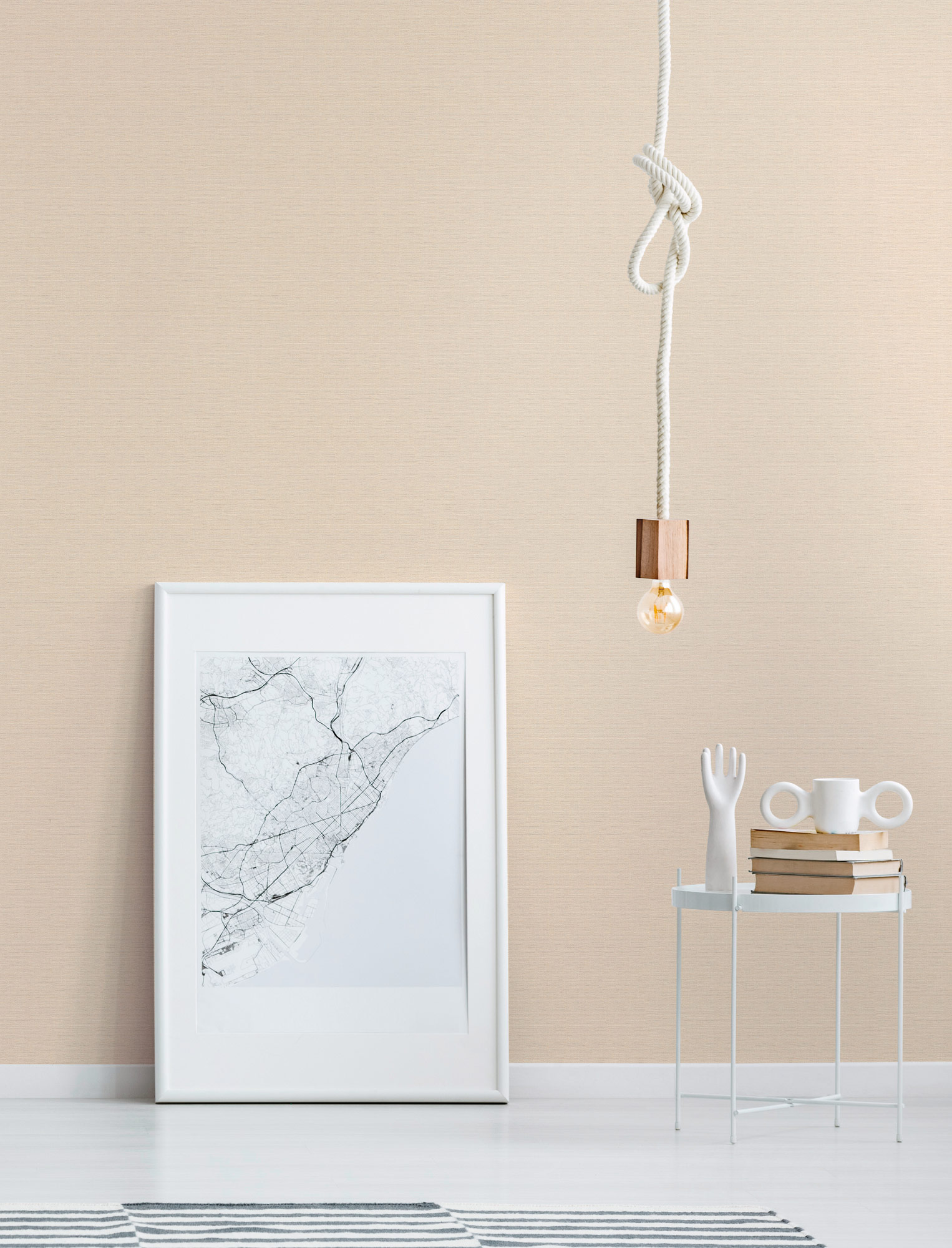 AS Vliestapete PintWalls 3 Unitapete Creme 306896