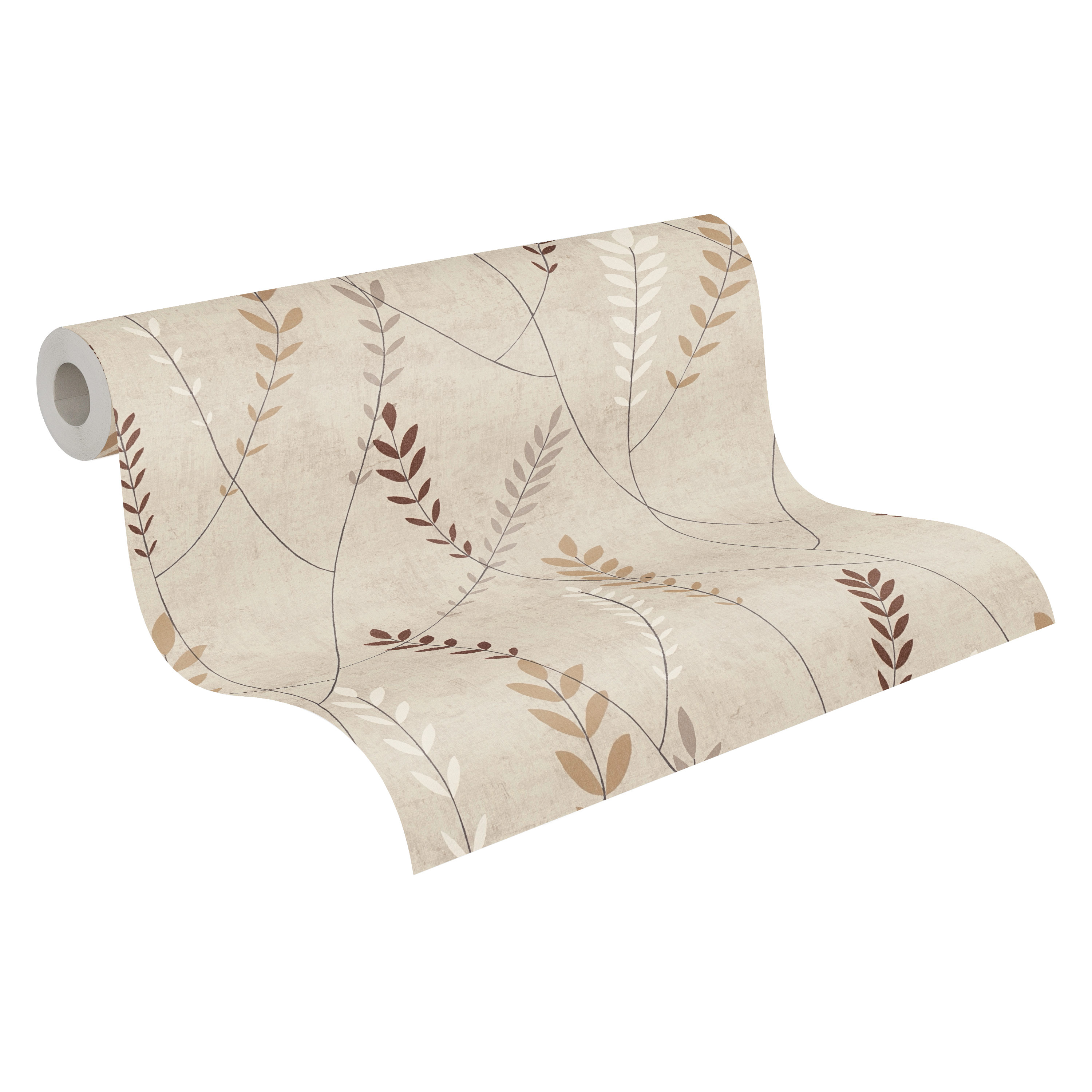 AS Vliestapete Nordic Feeling Floral Beige 791461