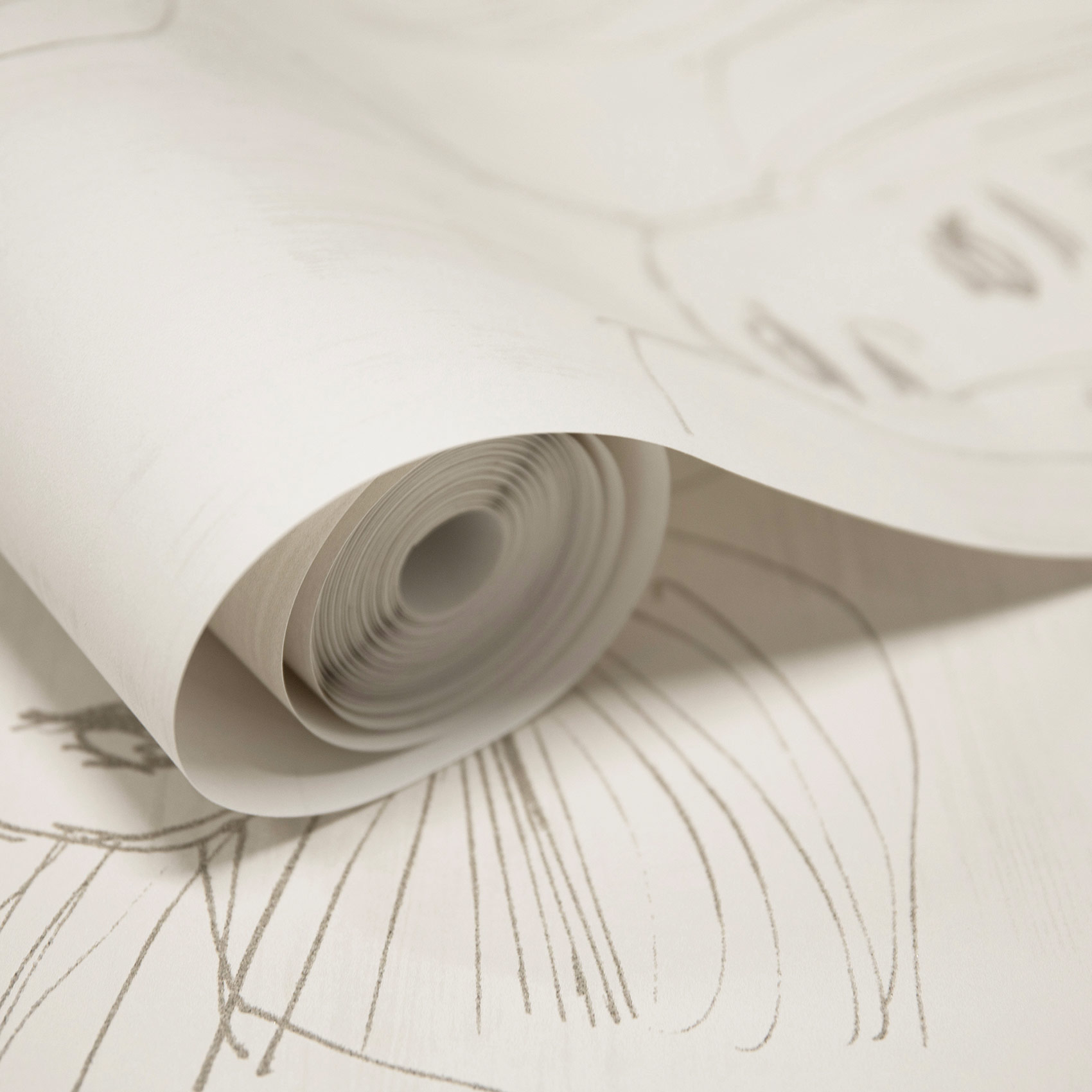 Hohenberger Vliestapete Perlen Artist Lily Beige 81374