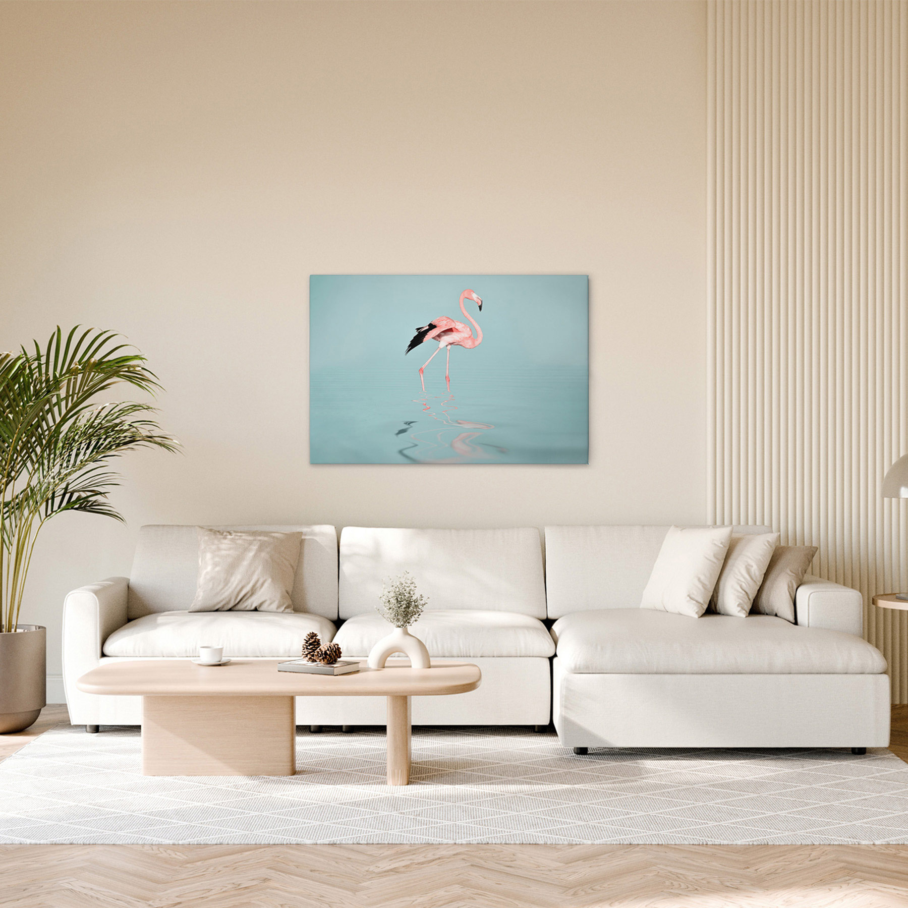 AS Leinwandbild Flamingo Water DD132173