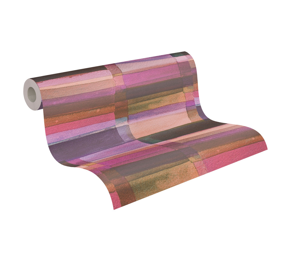 AS Vliestapete Anna d'Andrea Abstrakt Lila 782251