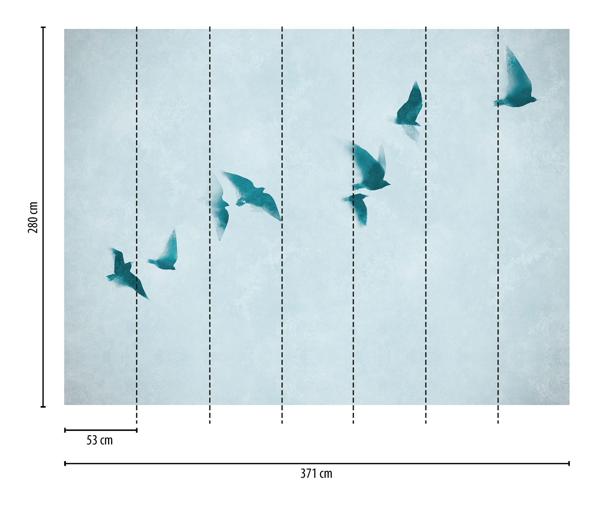 Livingwalls Vliestapete The Wall 3 Himmel 399231