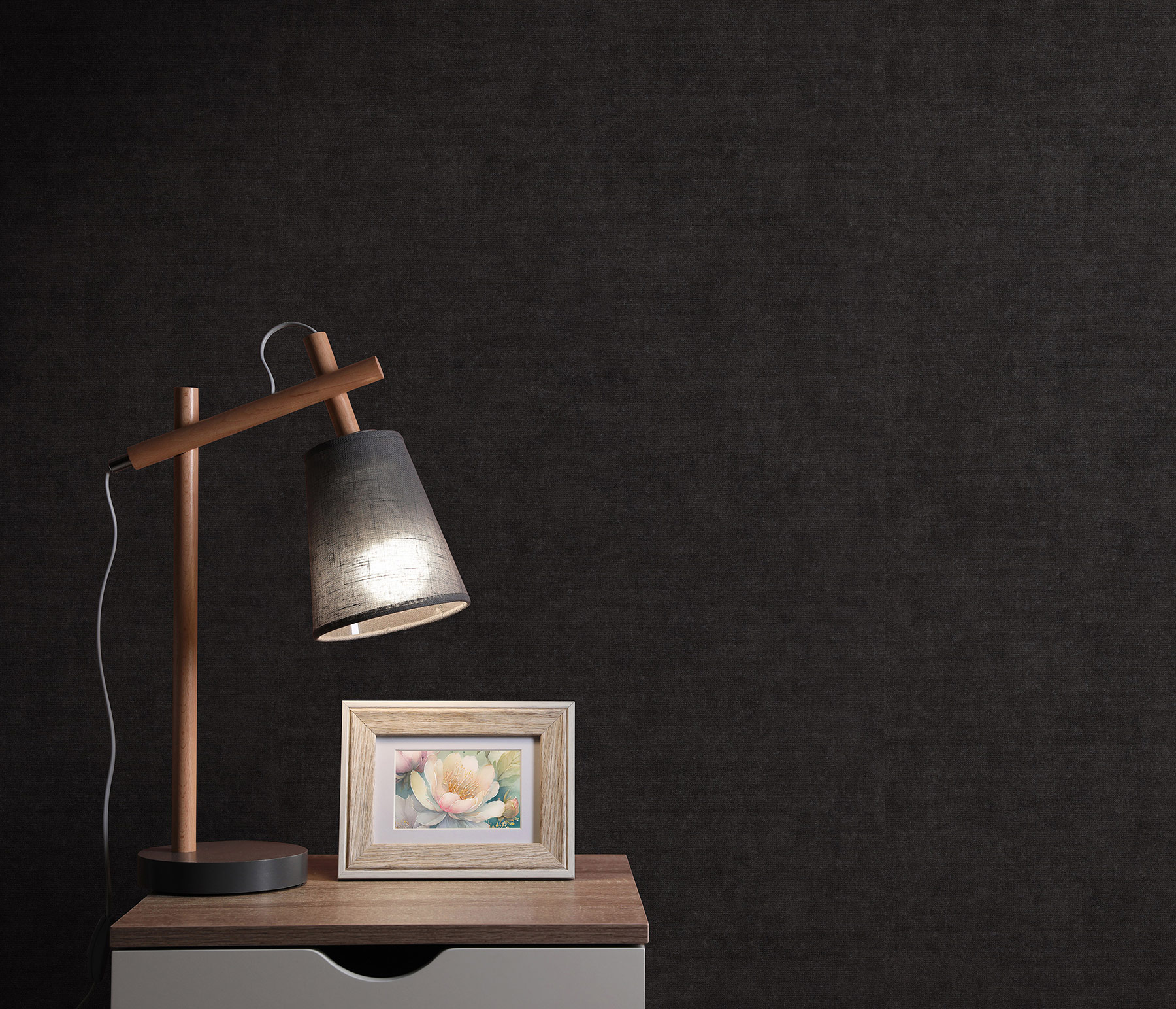 Erismann Vliestapete Elysium anthrazit 1047347