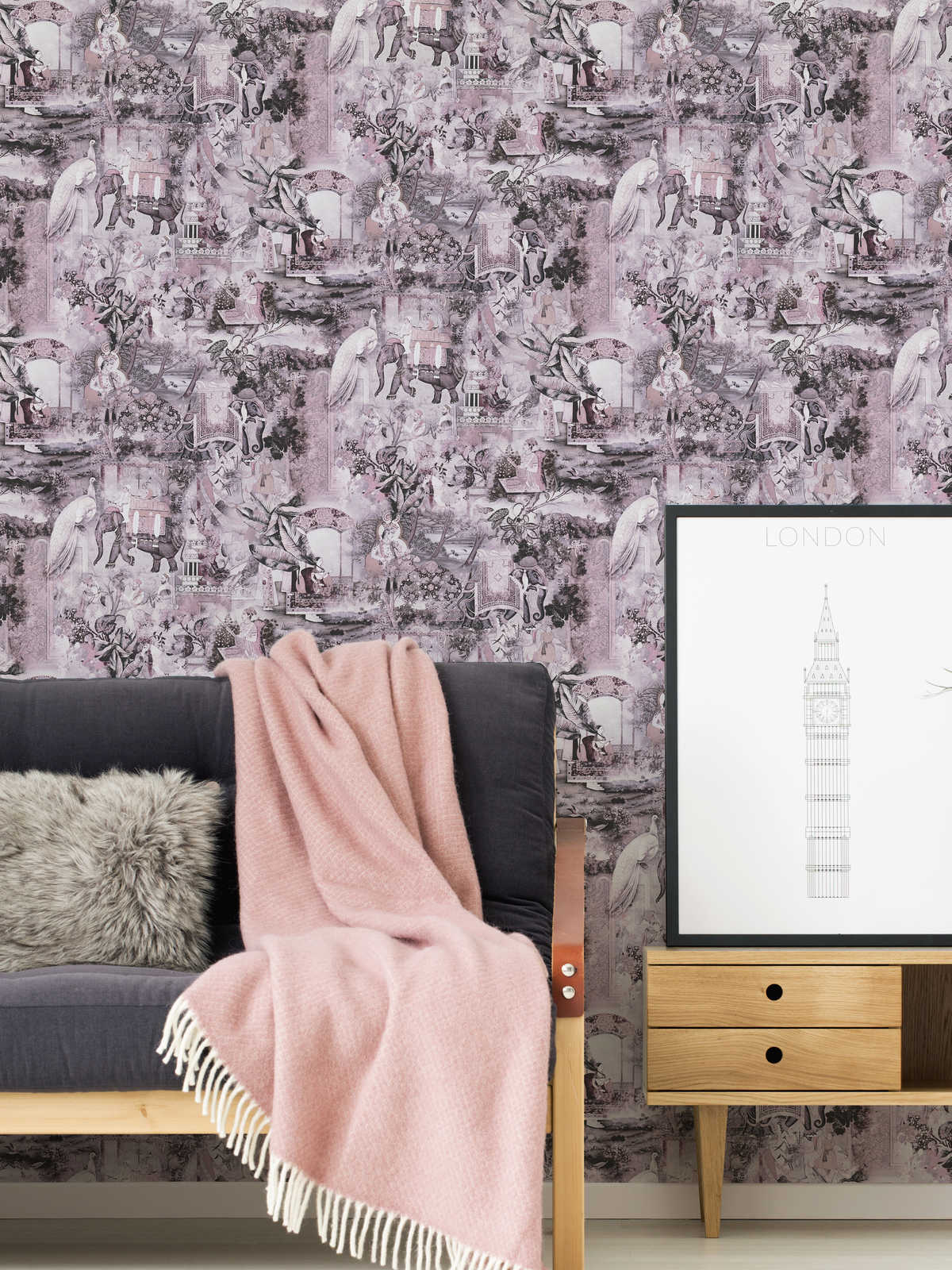 AS Création Vliestapete Dream Flowery Vintage 381731