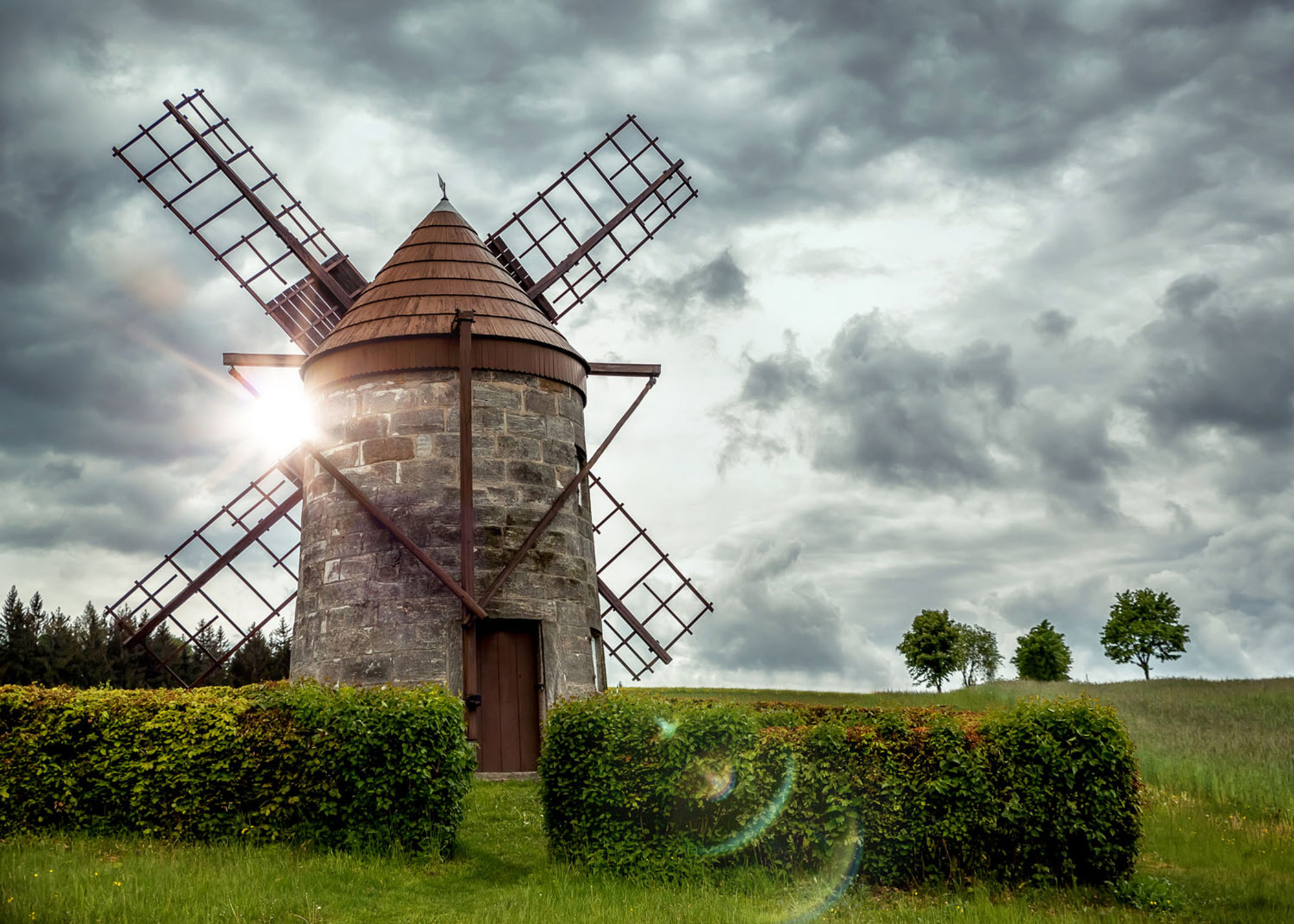 Rasch Fototapete Magic Walls Windmühle 363463